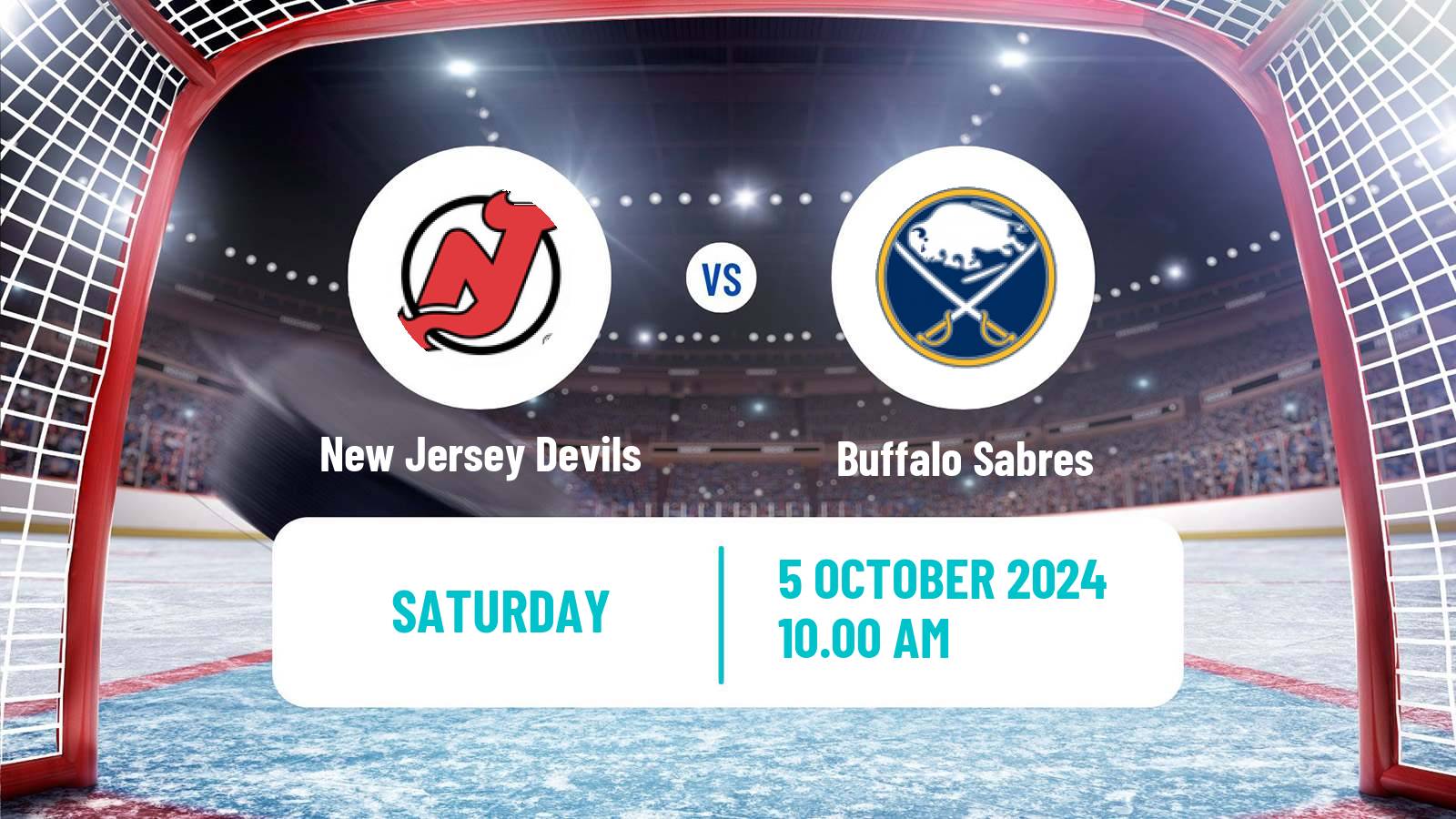 Hockey NHL New Jersey Devils - Buffalo Sabres