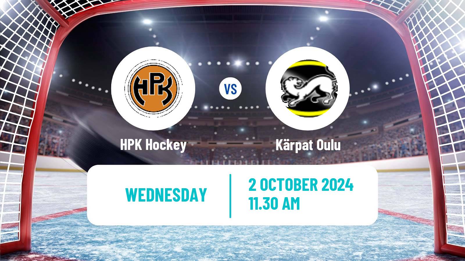 Hockey Finnish SM-liiga HPK - Kärpät