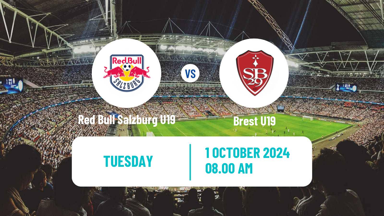 Soccer UEFA Youth League Red Bull Salzburg U19 - Brest U19