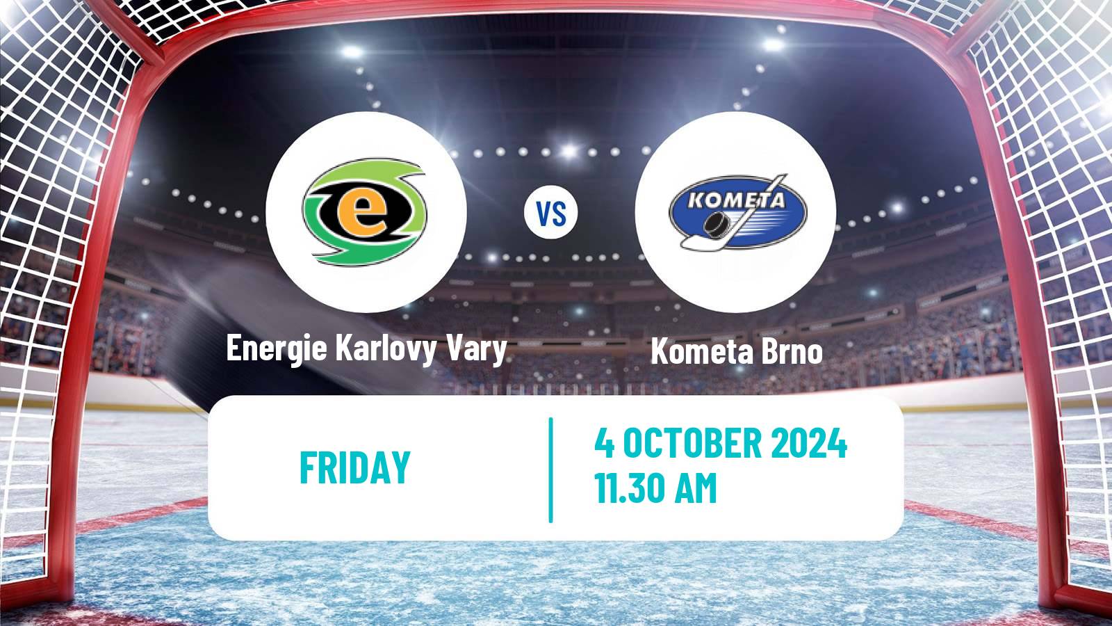 Hockey Czech Extraliga Energie Karlovy Vary - Kometa Brno