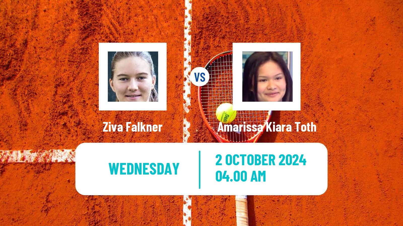 Tennis ITF W75 Sibenik Women Ziva Falkner - Amarissa Kiara Toth