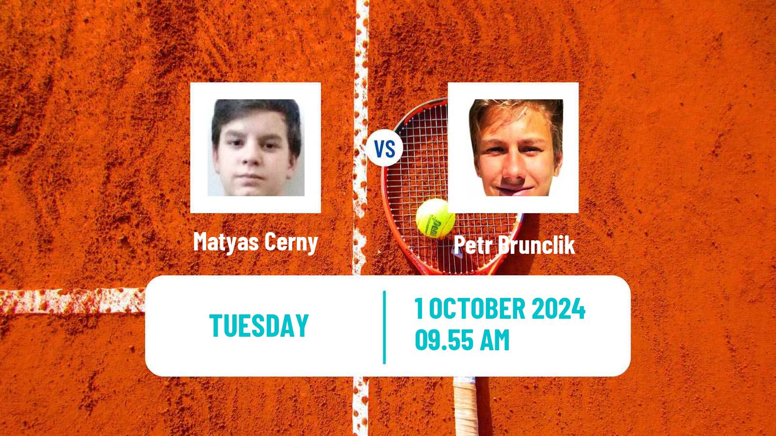 Tennis ITF M15 Trnava 2 Men Matyas Cerny - Petr Brunclik