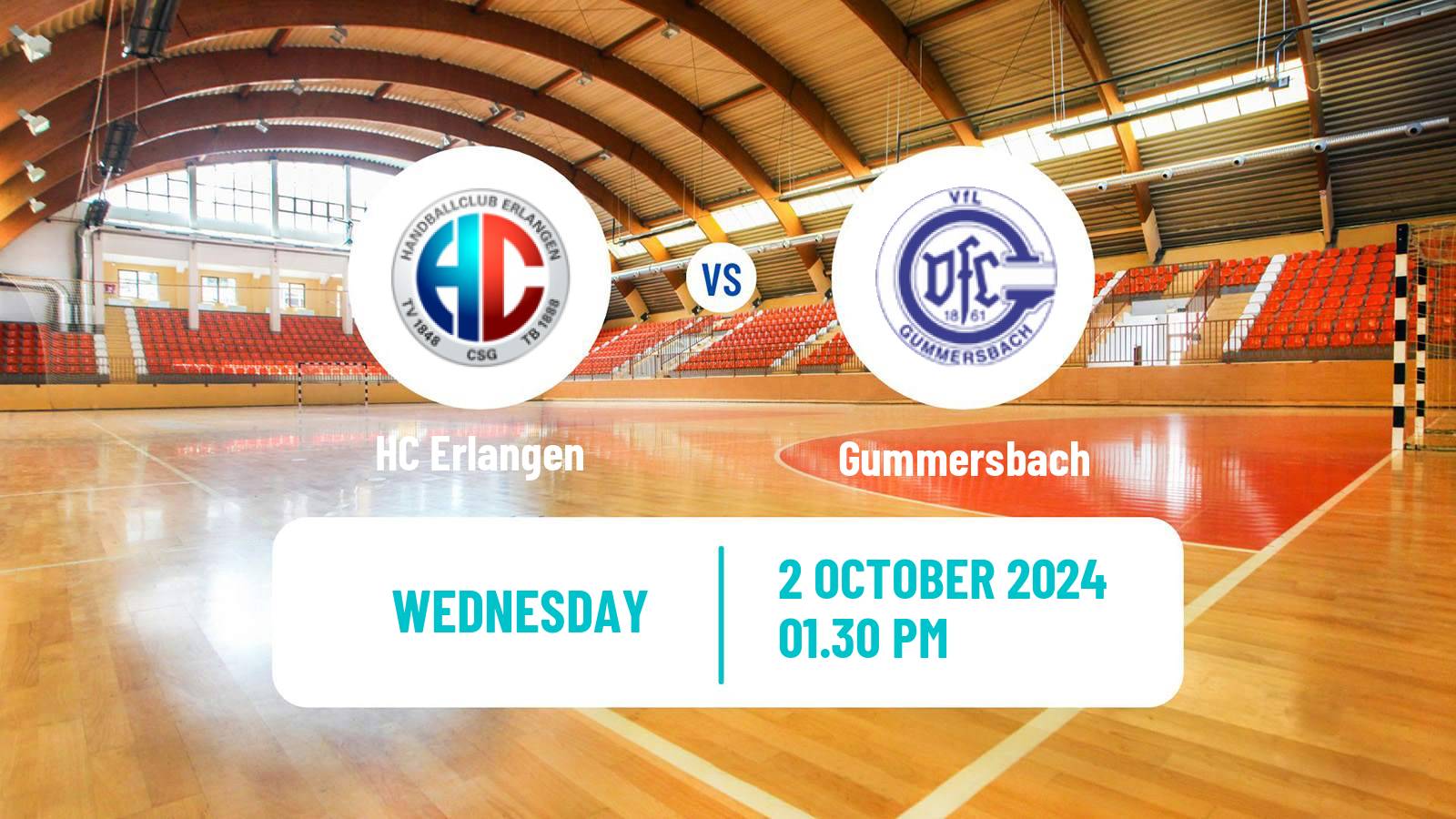 Handball German DHB Pokal Erlangen - Gummersbach