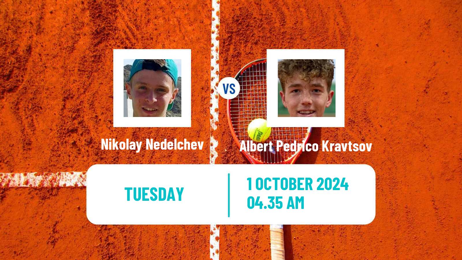 Tennis ITF M25 Zaragoza Men Nikolay Nedelchev - Albert Pedrico Kravtsov