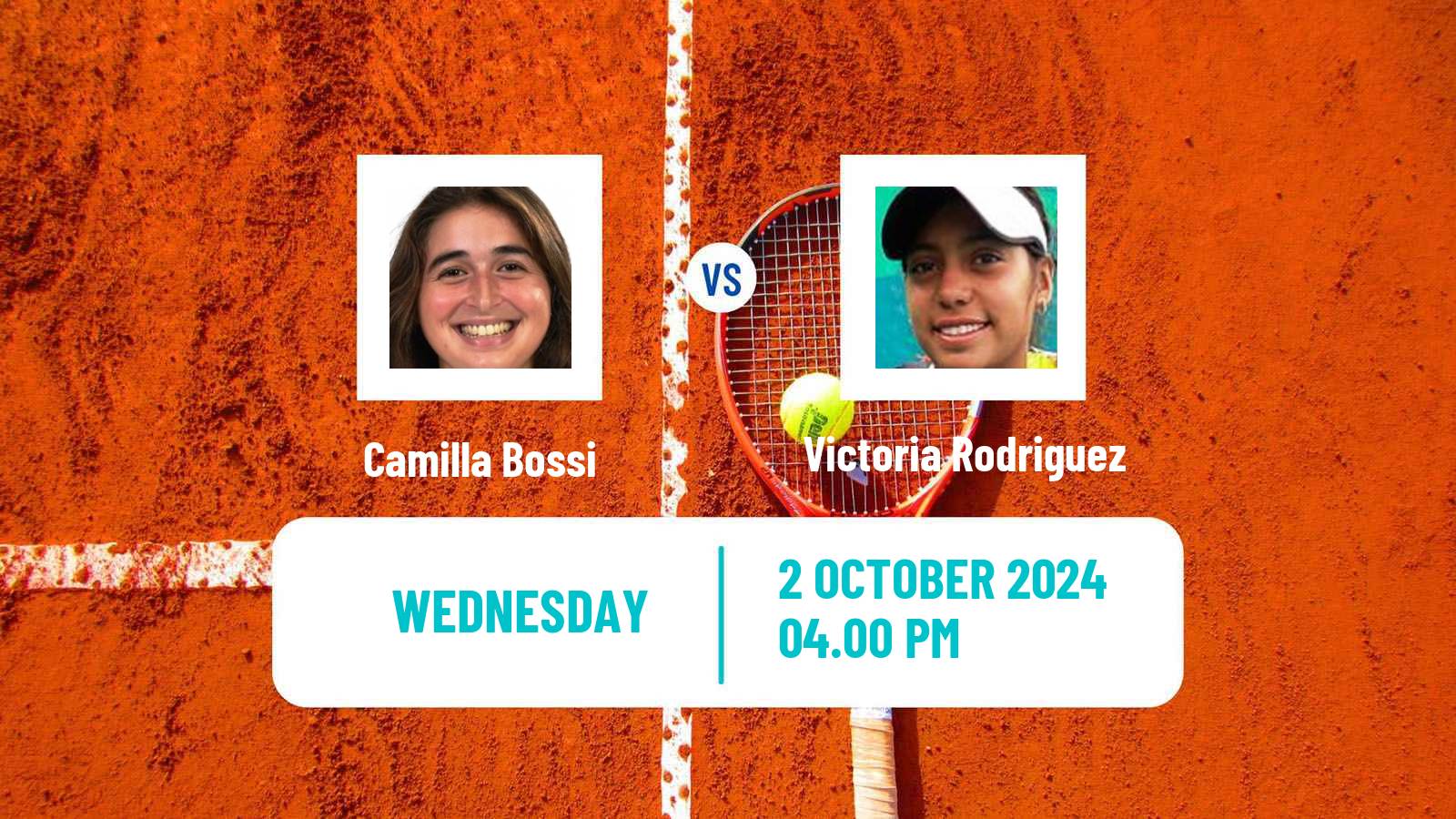 Tennis ITF W75 Sao Paulo Women Camilla Bossi - Victoria Rodriguez