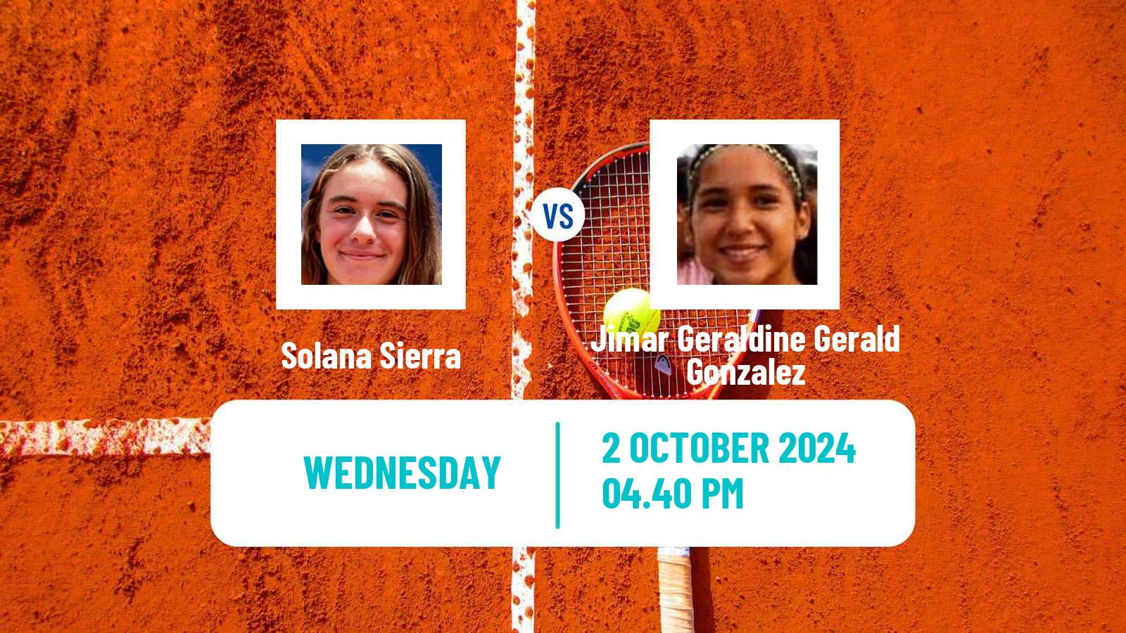 Tennis ITF W75 Sao Paulo Women Solana Sierra - Jimar Geraldine Gerald Gonzalez