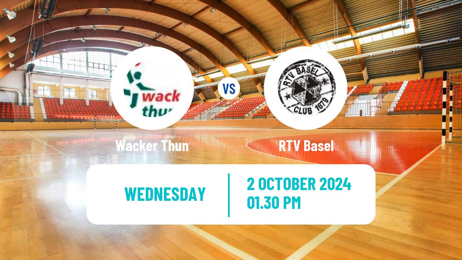 Handball Swiss NLA Handball Wacker Thun - RTV Basel