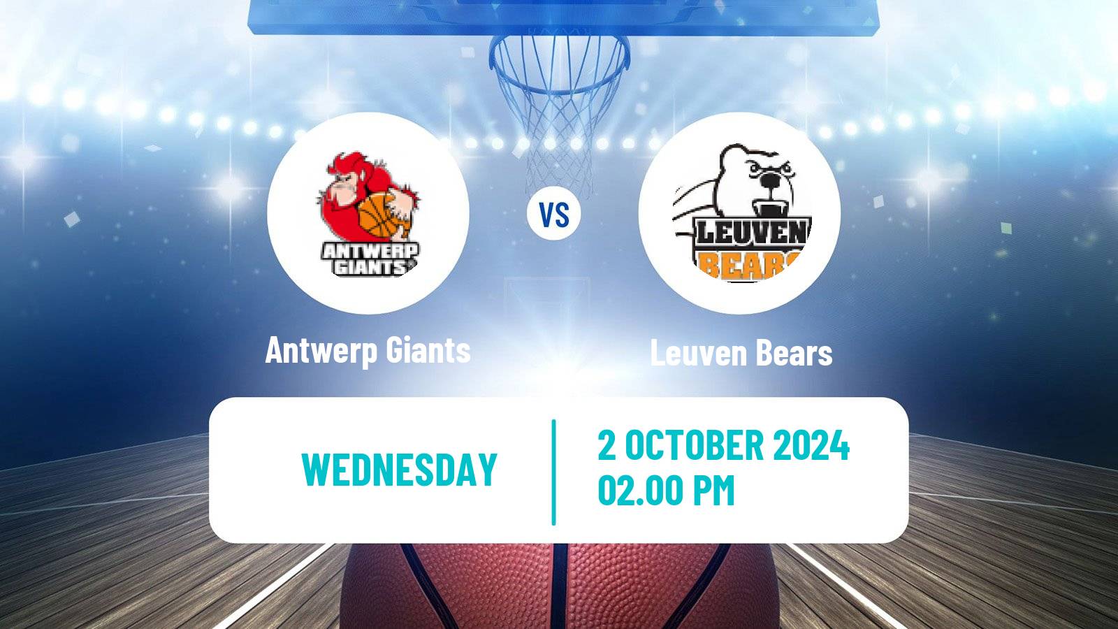 Basketball BNXT League Antwerp Giants - Leuven Bears