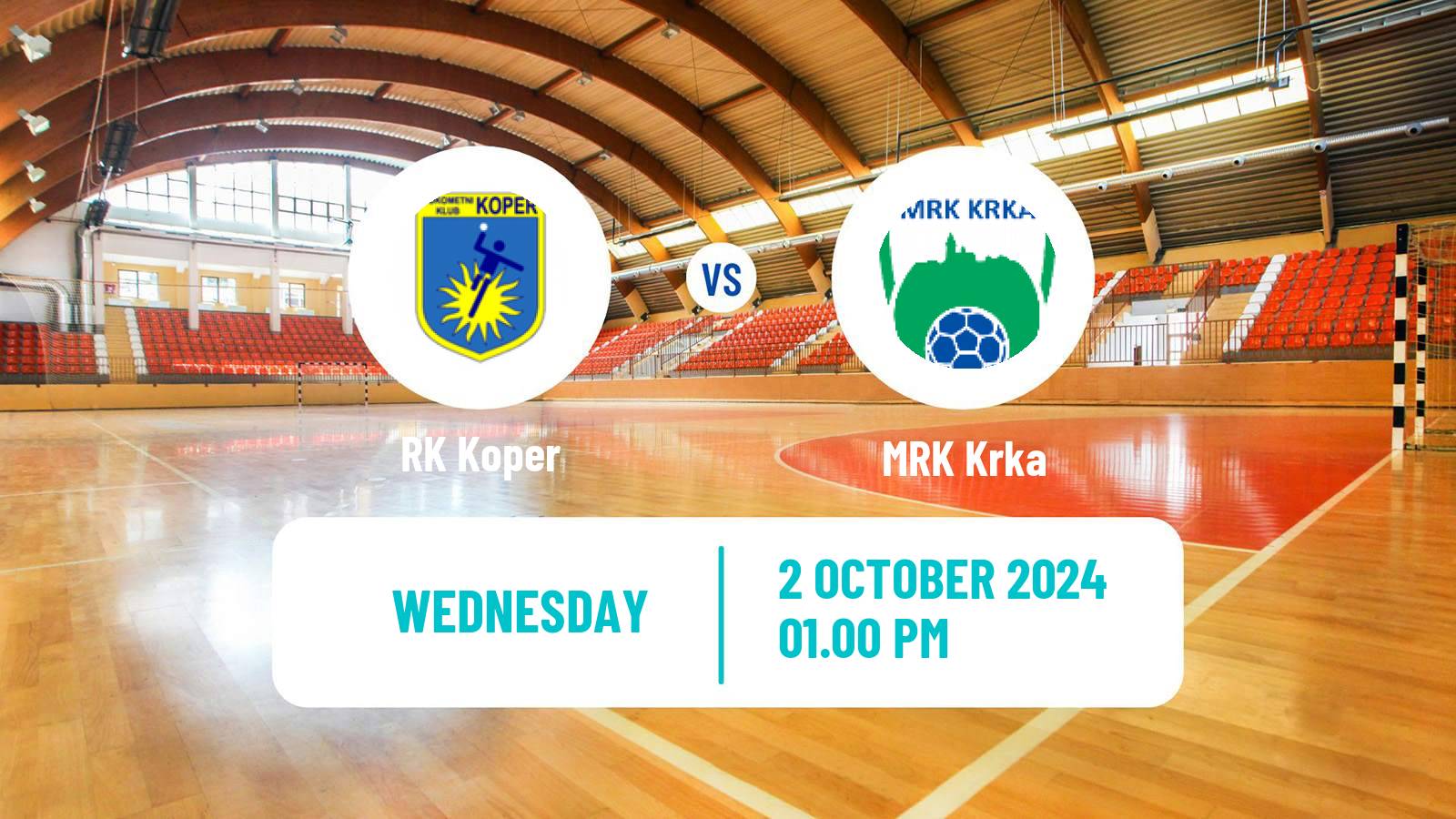 Handball Slovenian 1 NLB Liga Handball RK Koper - Krka