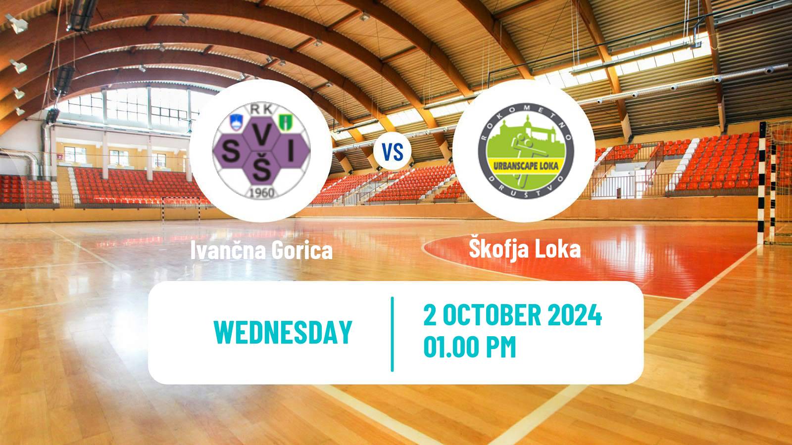 Handball Slovenian 1 NLB Liga Handball Ivančna Gorica - Škofja Loka