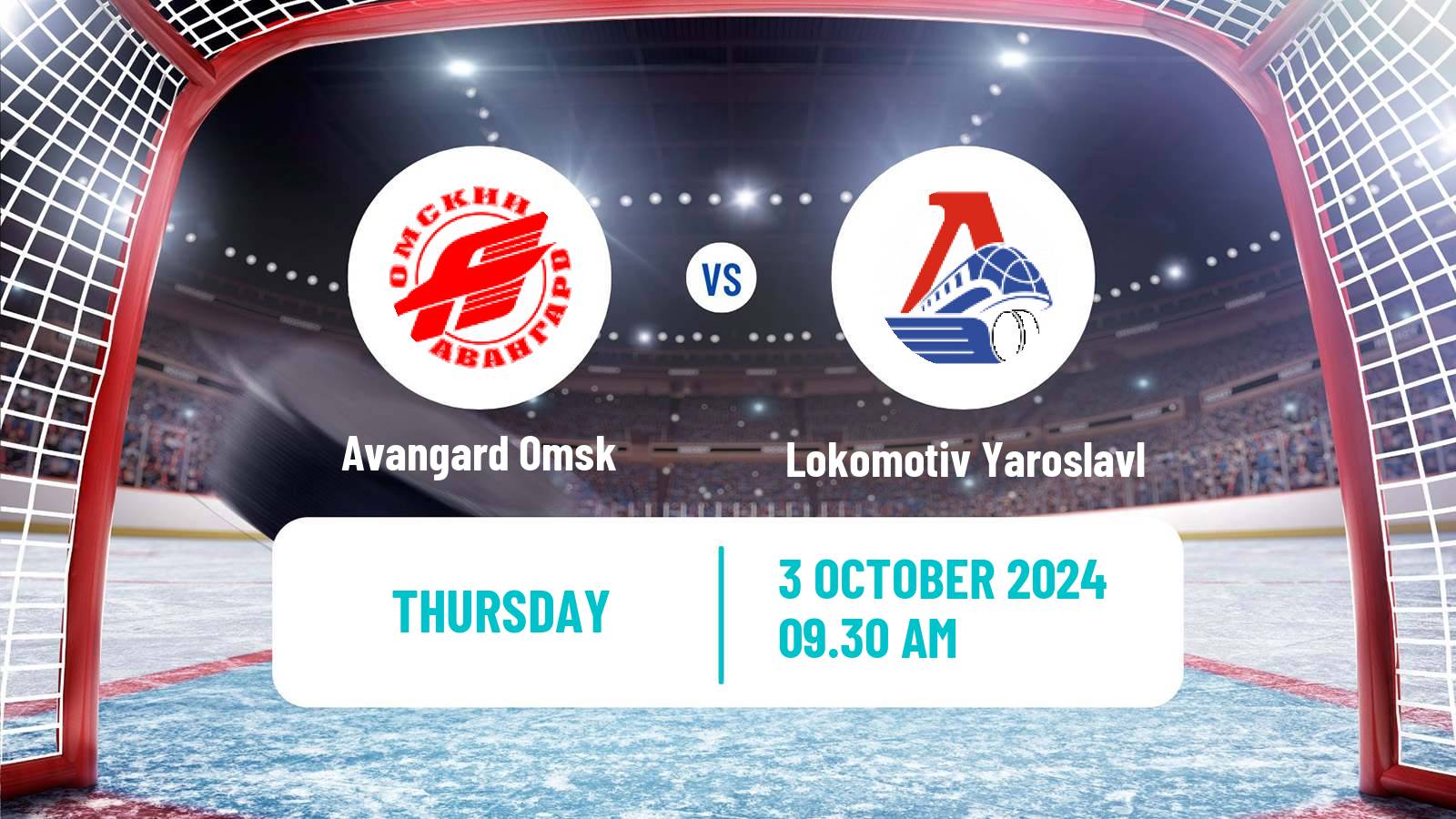 Hockey KHL Avangard Omsk - Lokomotiv Yaroslavl