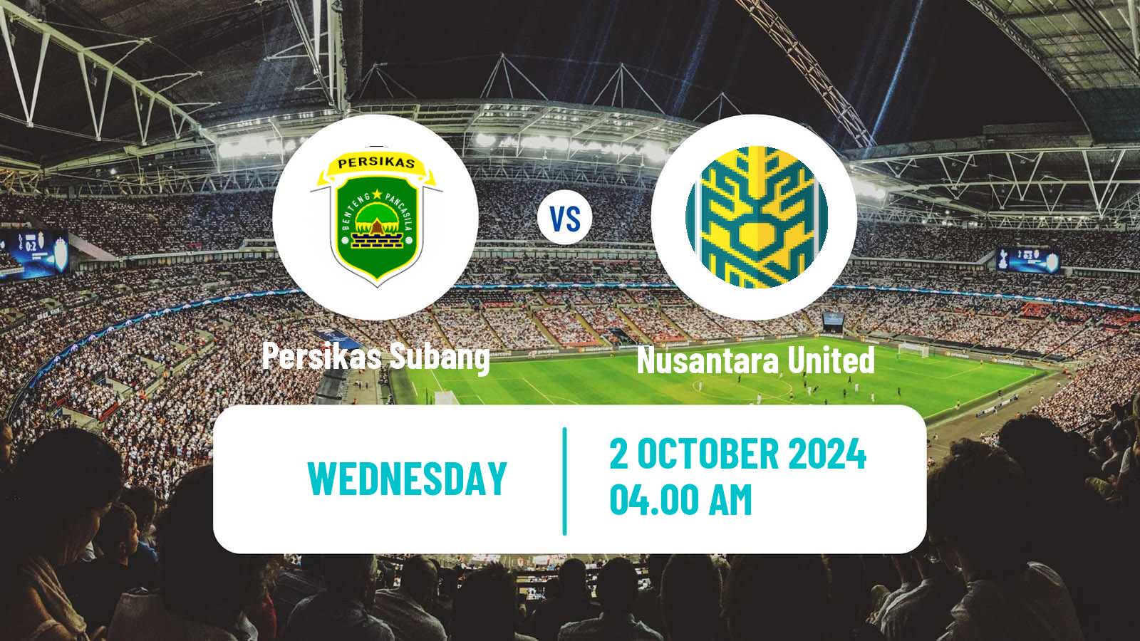 Soccer Indonesian Liga 2 Persikas Subang - Nusantara United