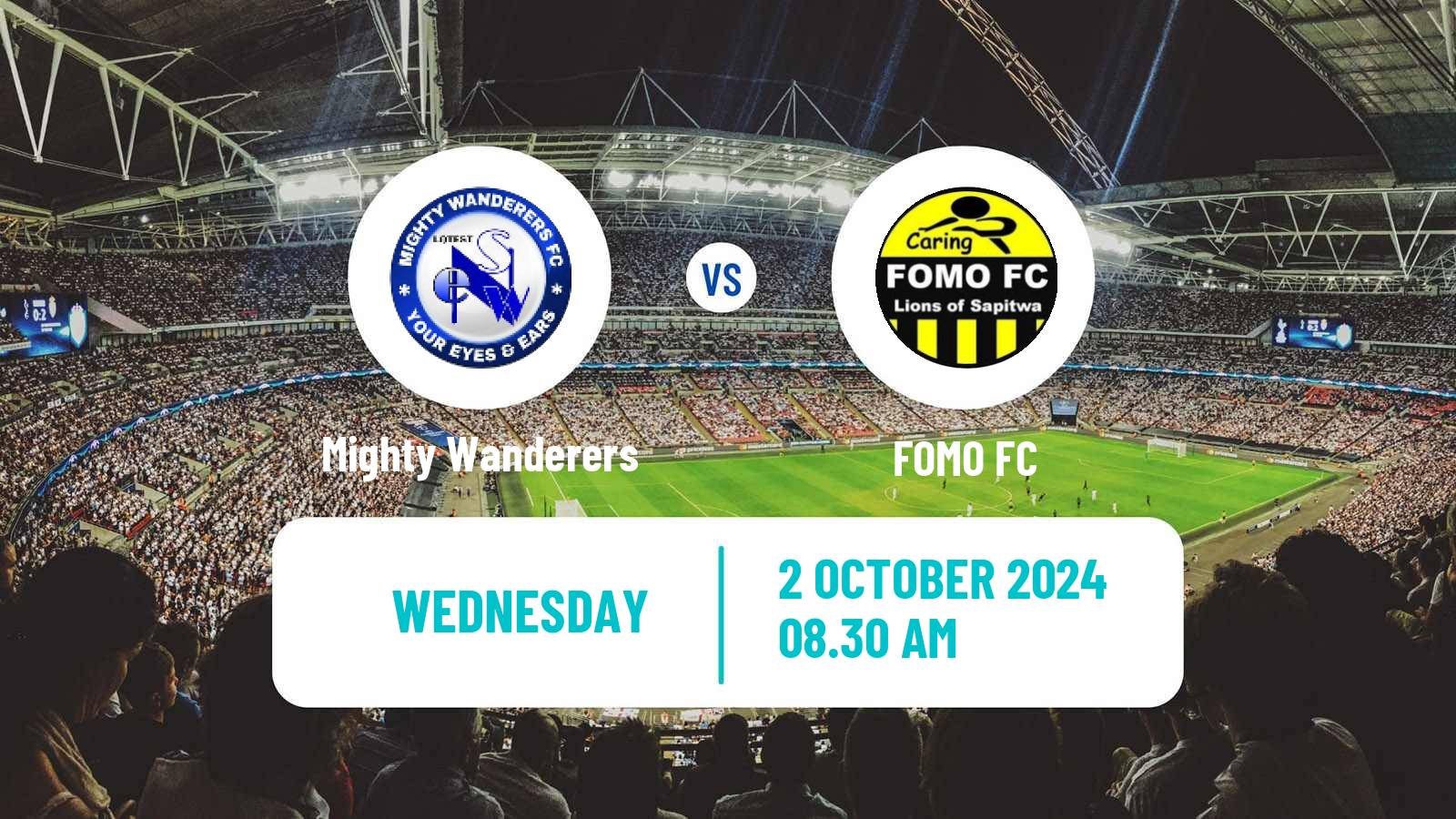 Soccer Malawi Premier Division Mighty Wanderers - FOMO