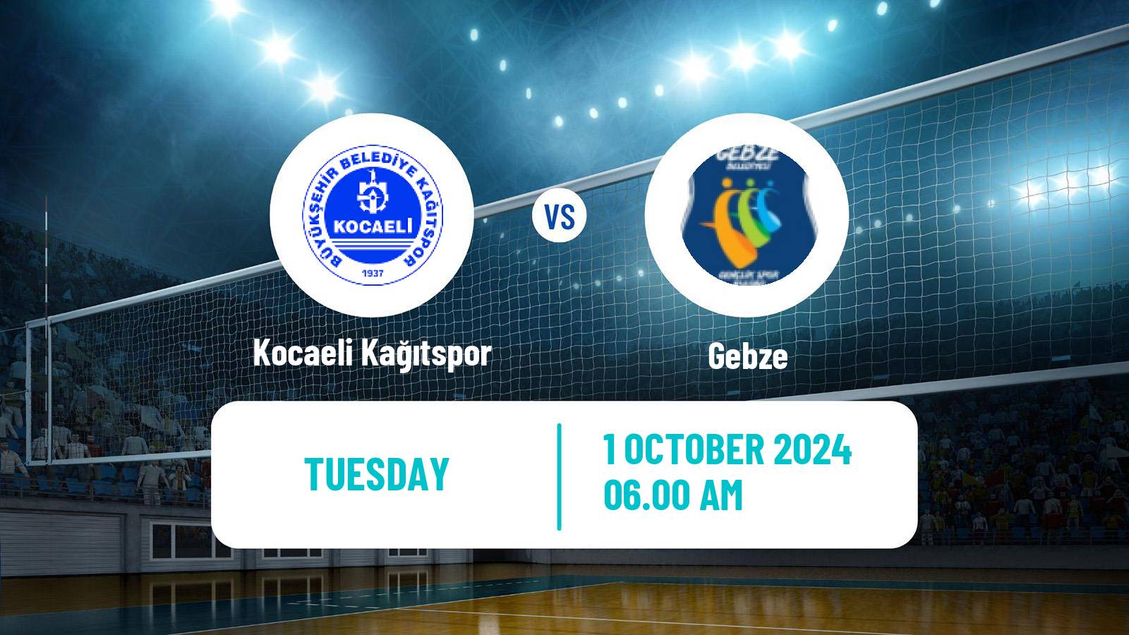 Volleyball Turkish 1 Ligi Volleyball Kocaeli Kağıtspor - Gebze