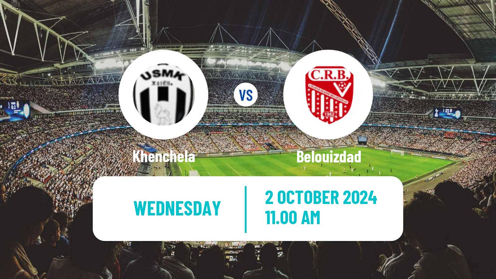 Soccer Algerian Ligue 1 Khenchela - Belouizdad