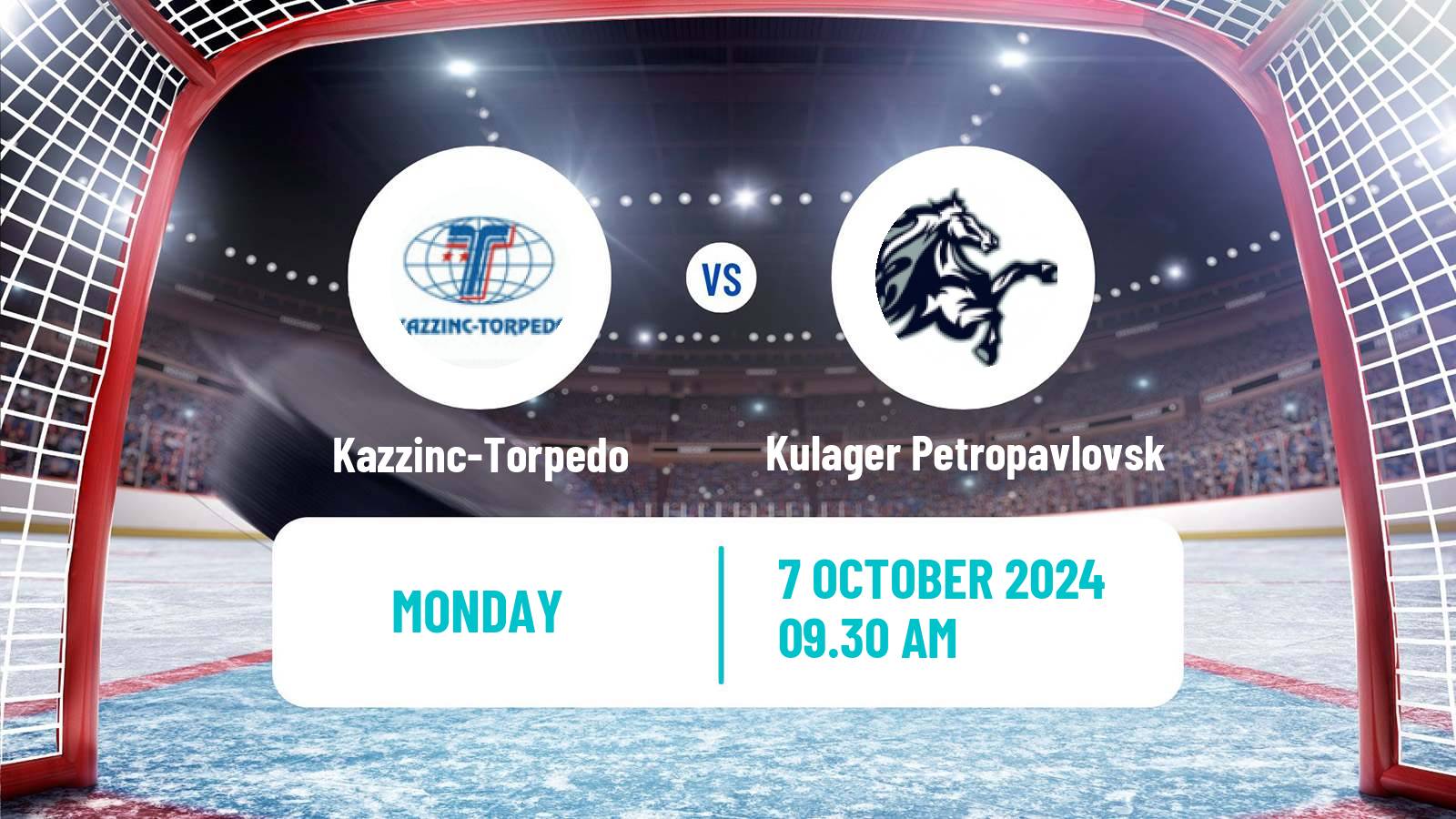 Hockey Kazakh Ice Hockey Championship Kazzinc-Torpedo - Kulager Petropavlovsk