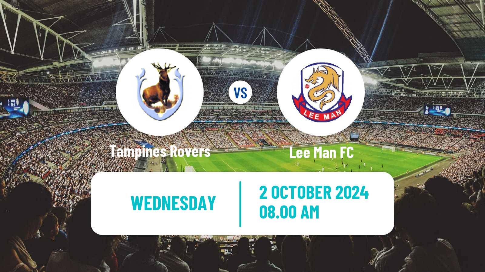 Soccer AFC Champions League 2 Tampines Rovers - Lee Man