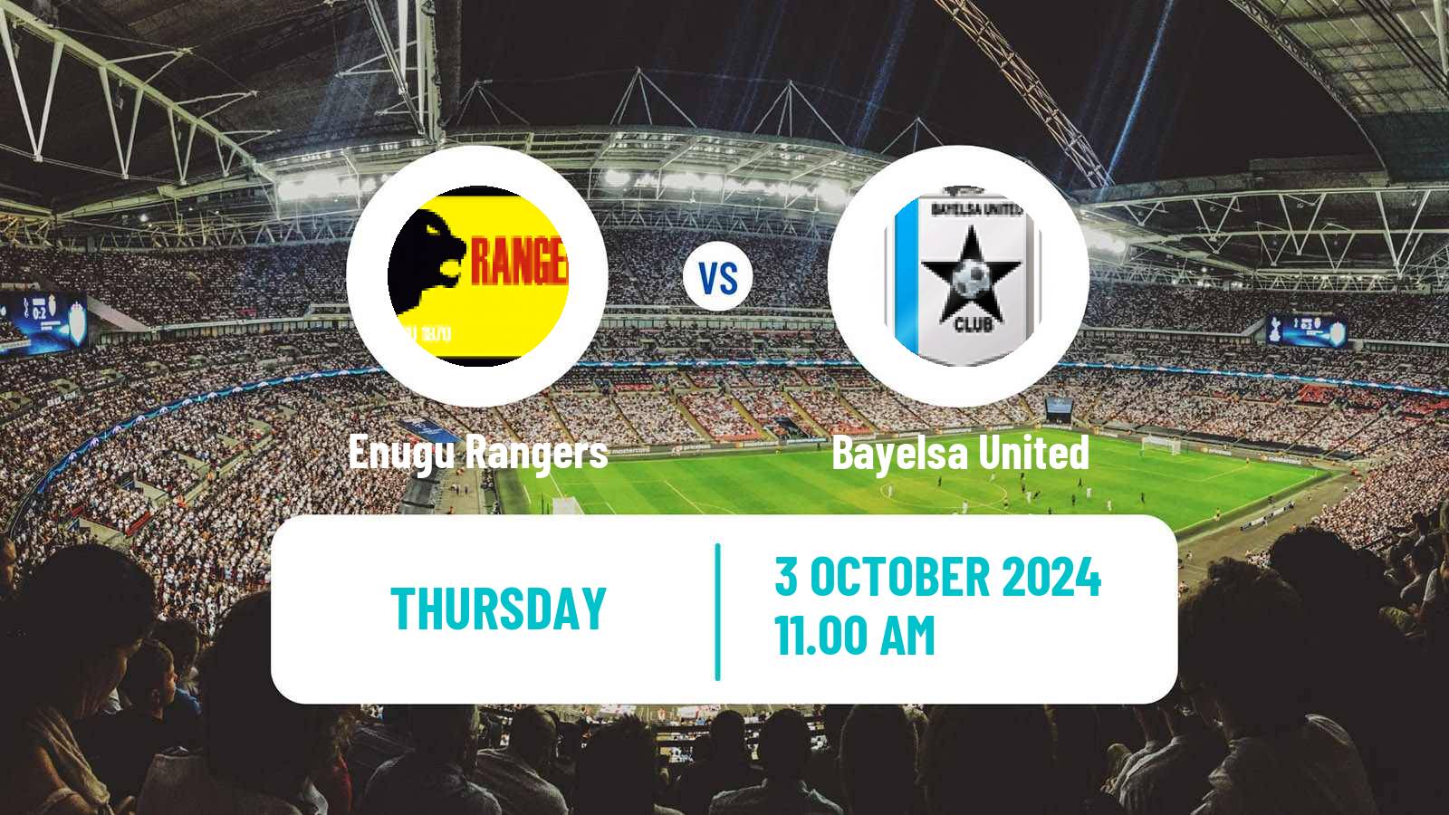 Soccer Nigerian Premier League Enugu Rangers - Bayelsa United