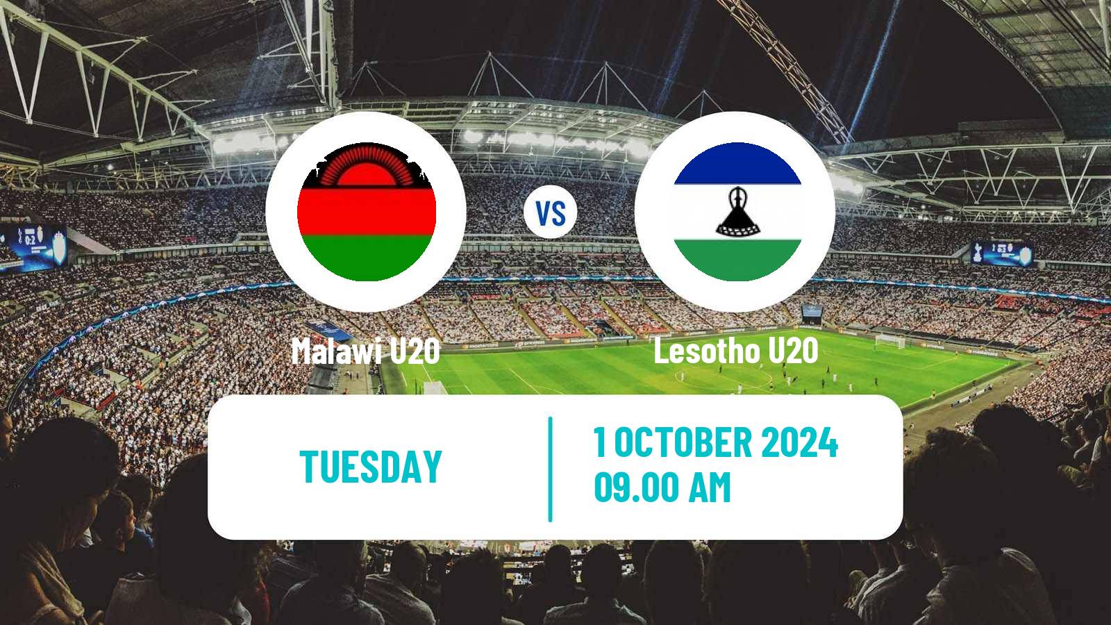 Soccer COSAFA Championship U20 Malawi U20 - Lesotho U20