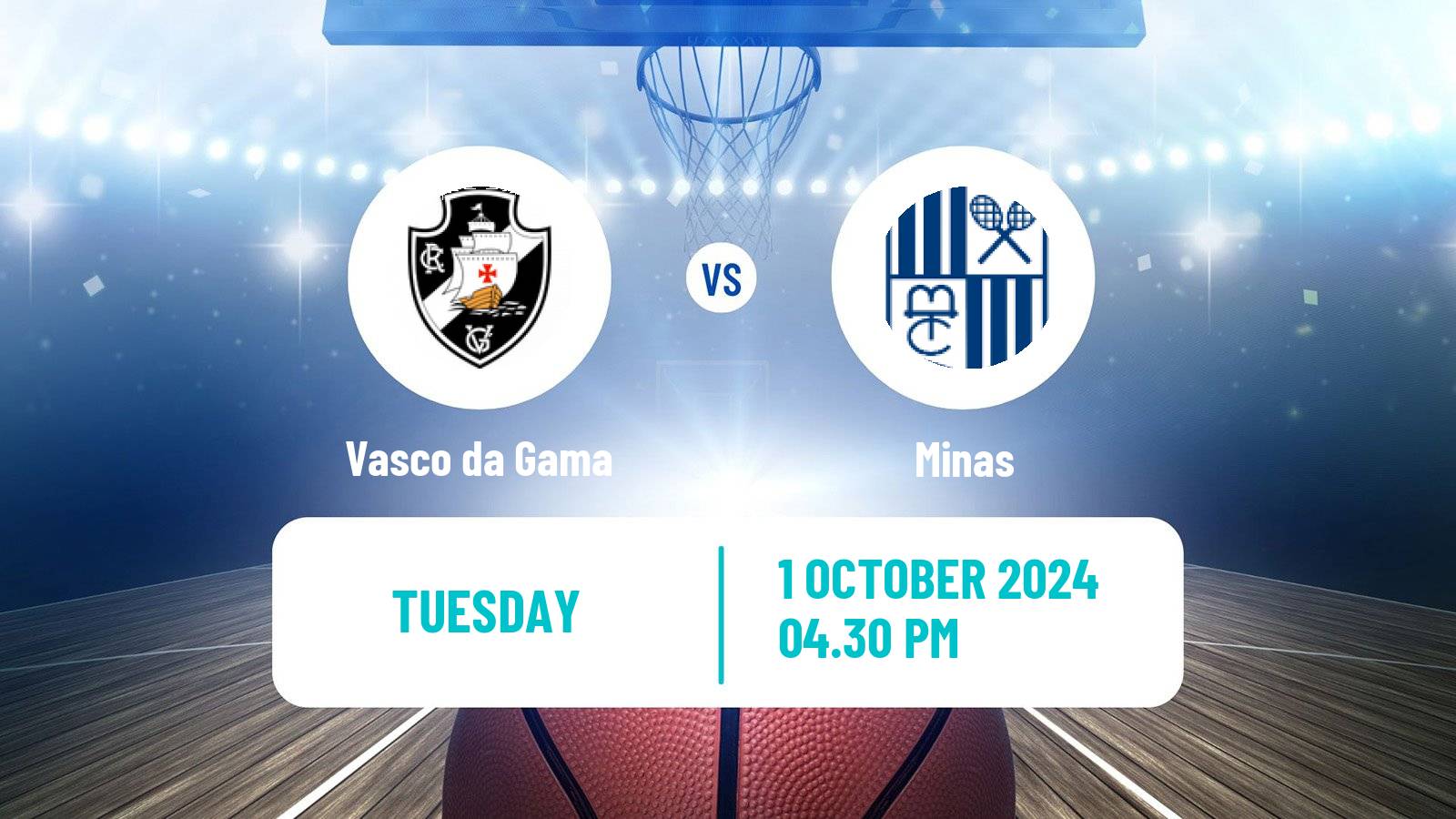 Basketball Club Friendly Basketball Vasco da Gama - Minas