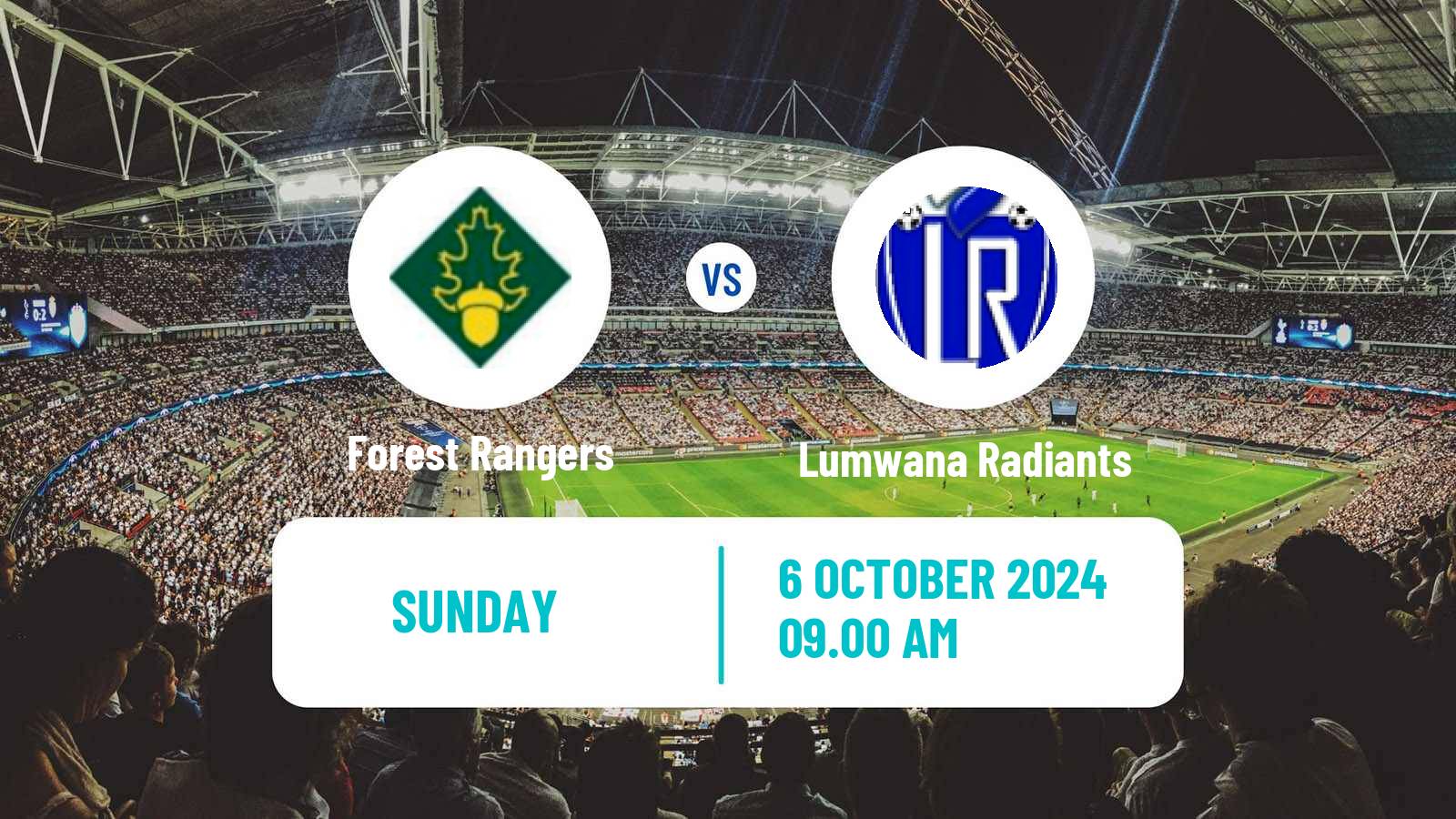 Soccer Zambian Premier League Forest Rangers - Lumwana Radiants