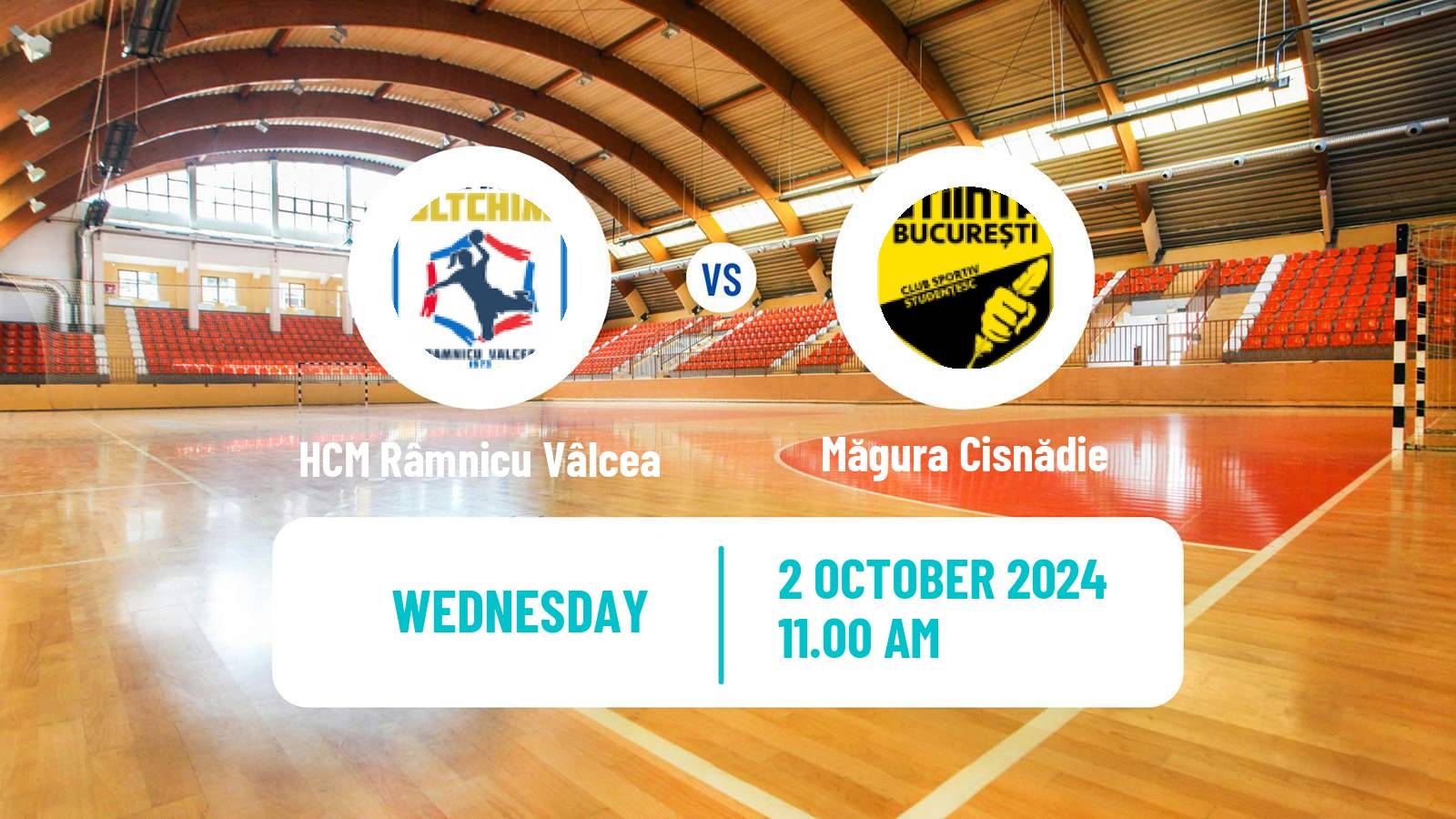 Handball Romanian Liga Nationala Handball Women HCM Râmnicu Vâlcea - Măgura Cisnădie