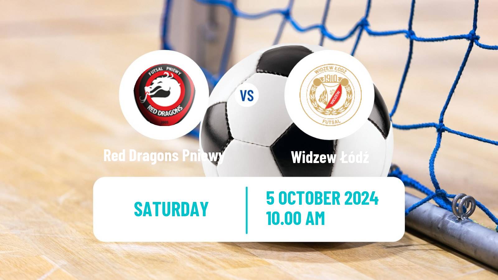 Futsal Polish Ekstraklasa Futsal Red Dragons Pniewy - Widzew Łódź