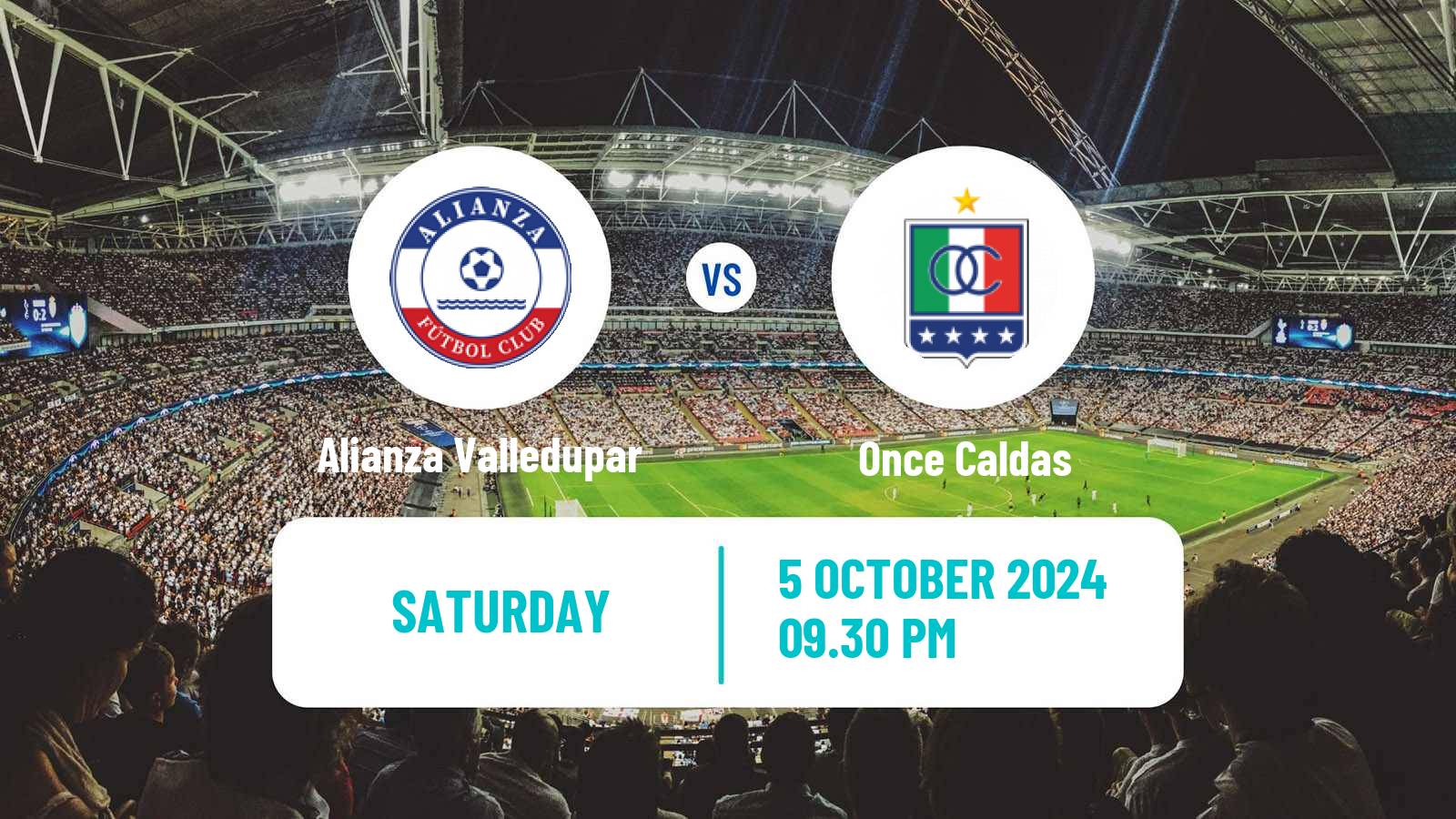 Soccer Colombian Primera A Alianza Valledupar - Once Caldas