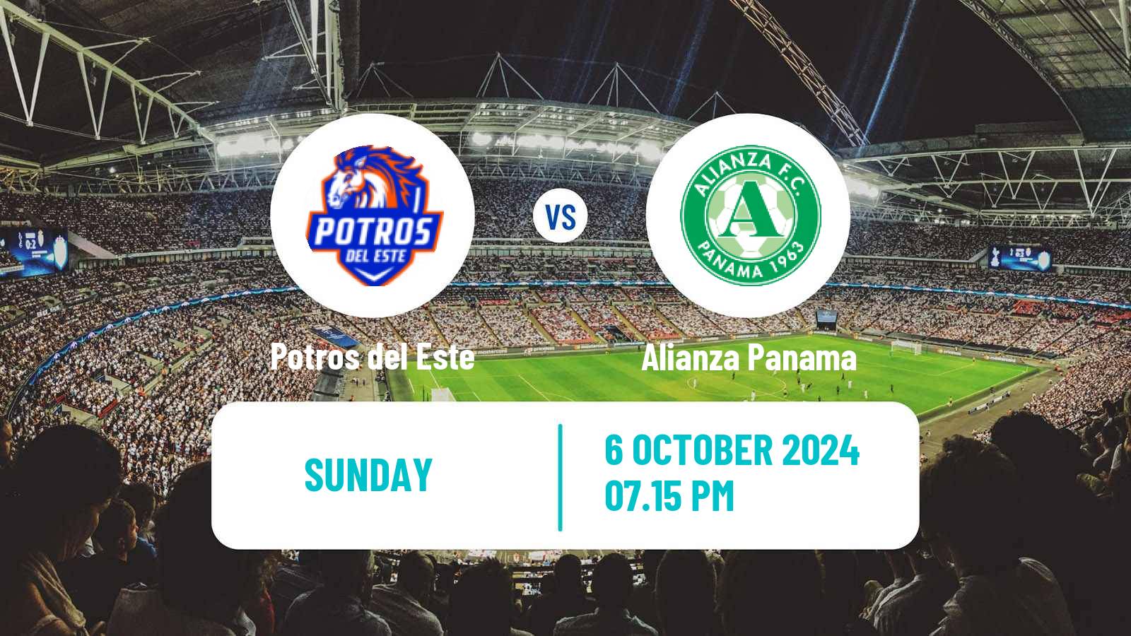 Soccer Liga Panamena de Futbol Potros del Este - Alianza Panama