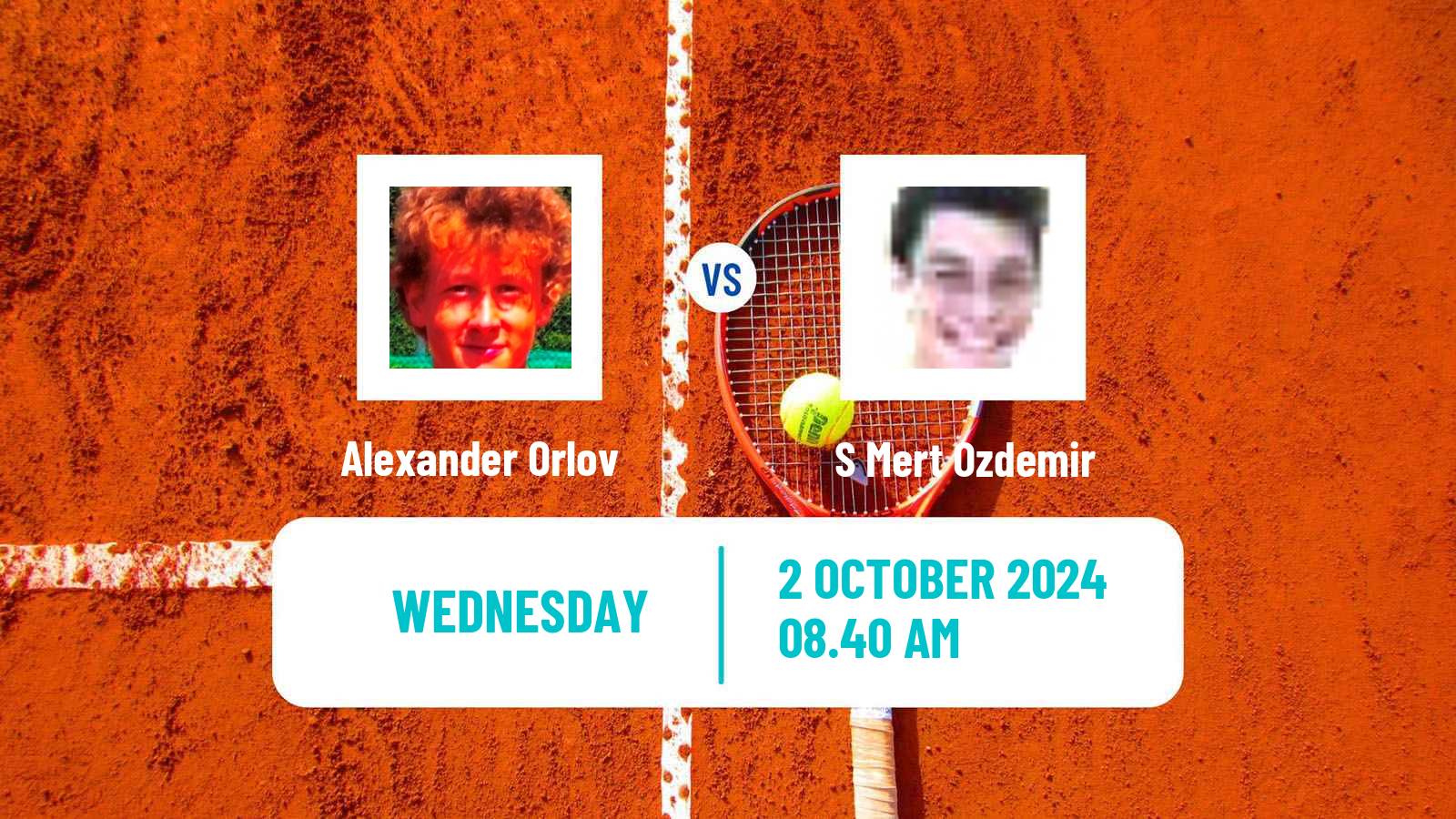 Tennis ITF M15 Monastir 40 Men Alexander Orlov - S Mert Ozdemir