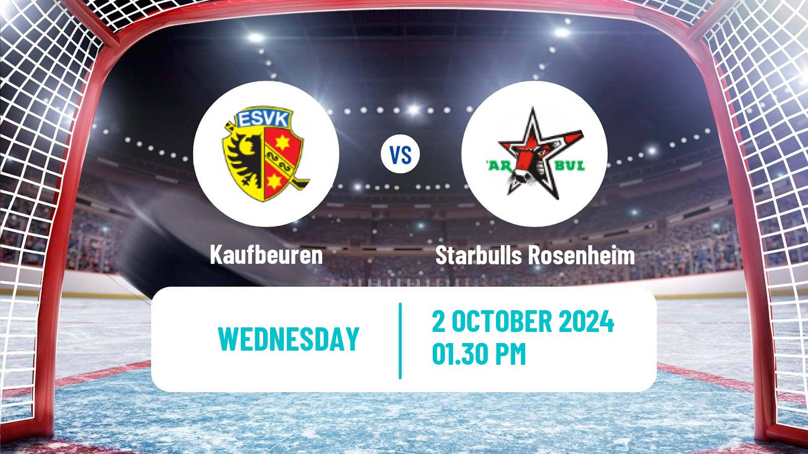 Hockey German DEL2 Kaufbeuren - Starbulls Rosenheim