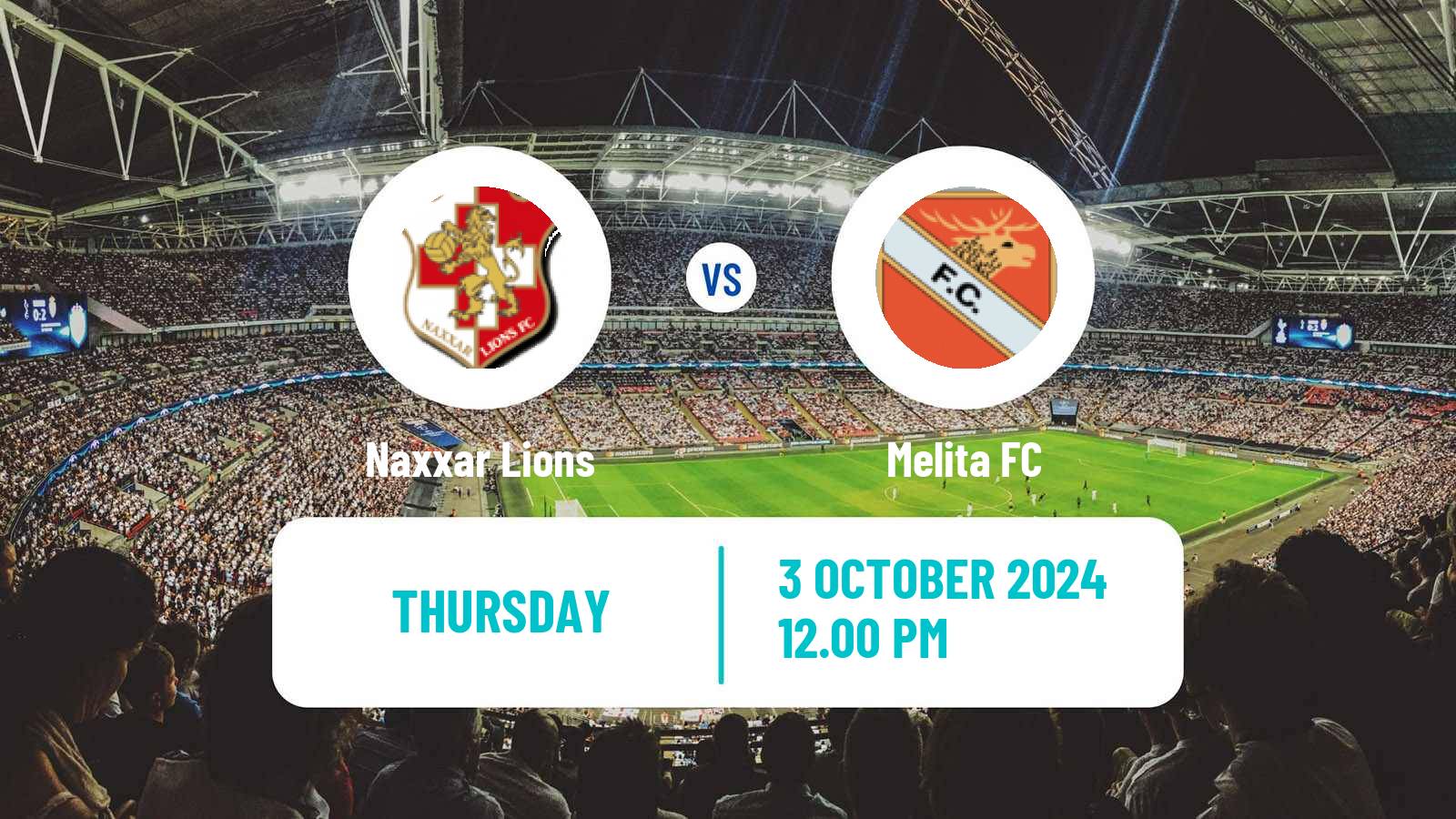 Soccer Maltese Premier League Naxxar Lions - Melita