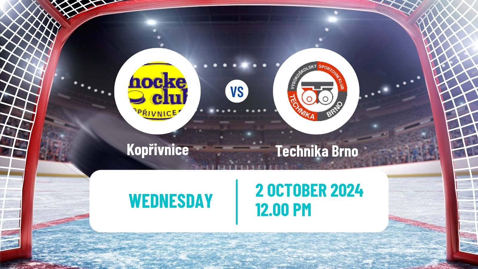 Hockey Czech 2 Liga Hockey East Kopřivnice - Technika Brno