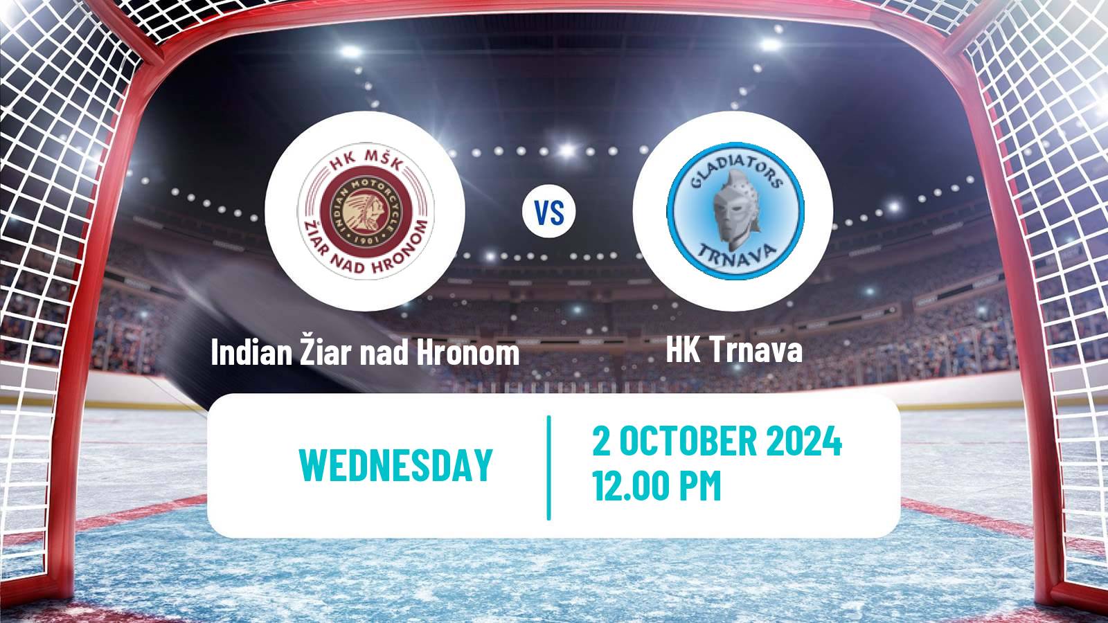 Hockey Slovak 1 Liga Hockey Indian Žiar nad Hronom - Trnava