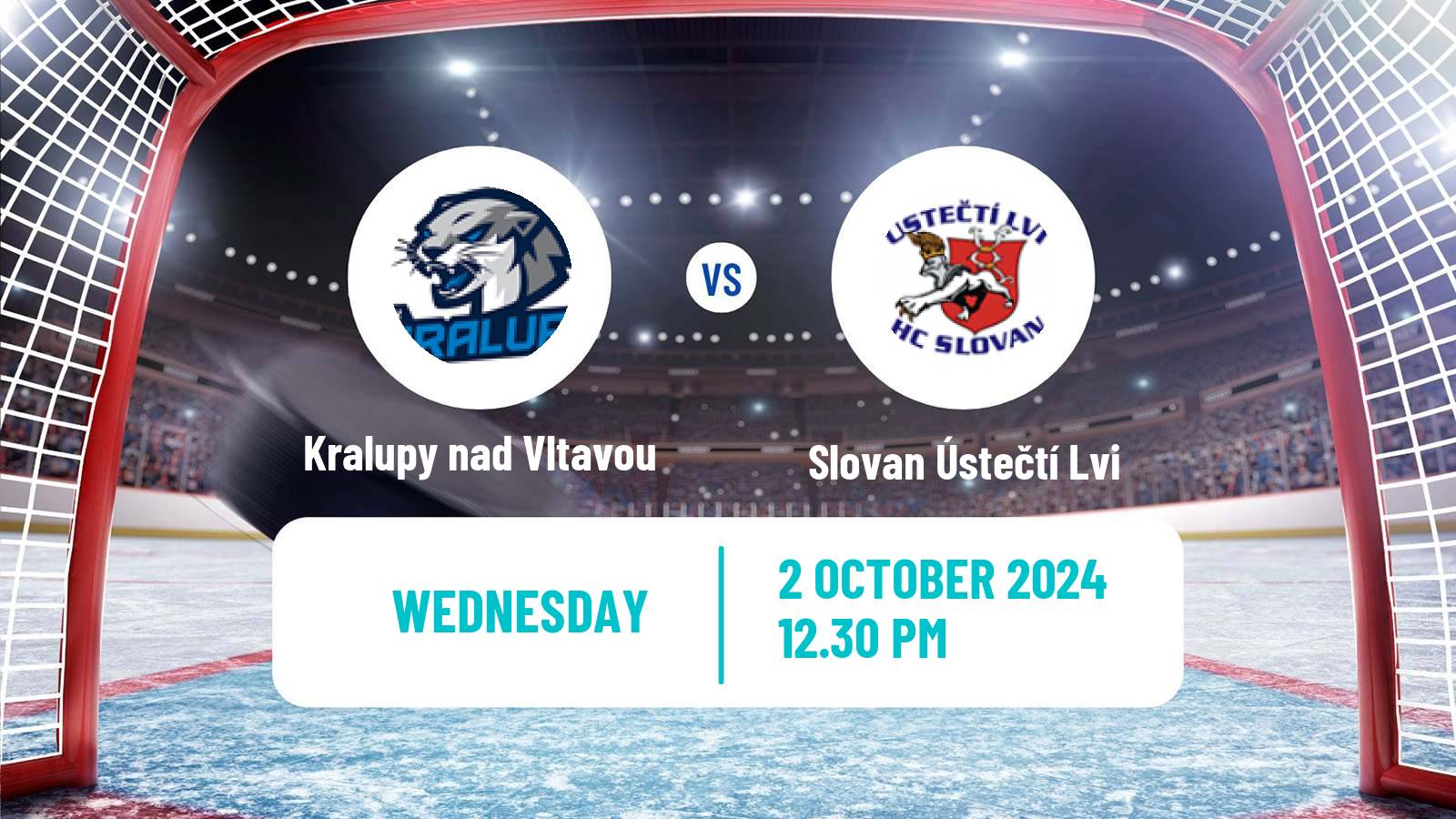 Hockey Czech 2 Liga Hockey West Kralupy nad Vltavou - Slovan Ústečtí Lvi