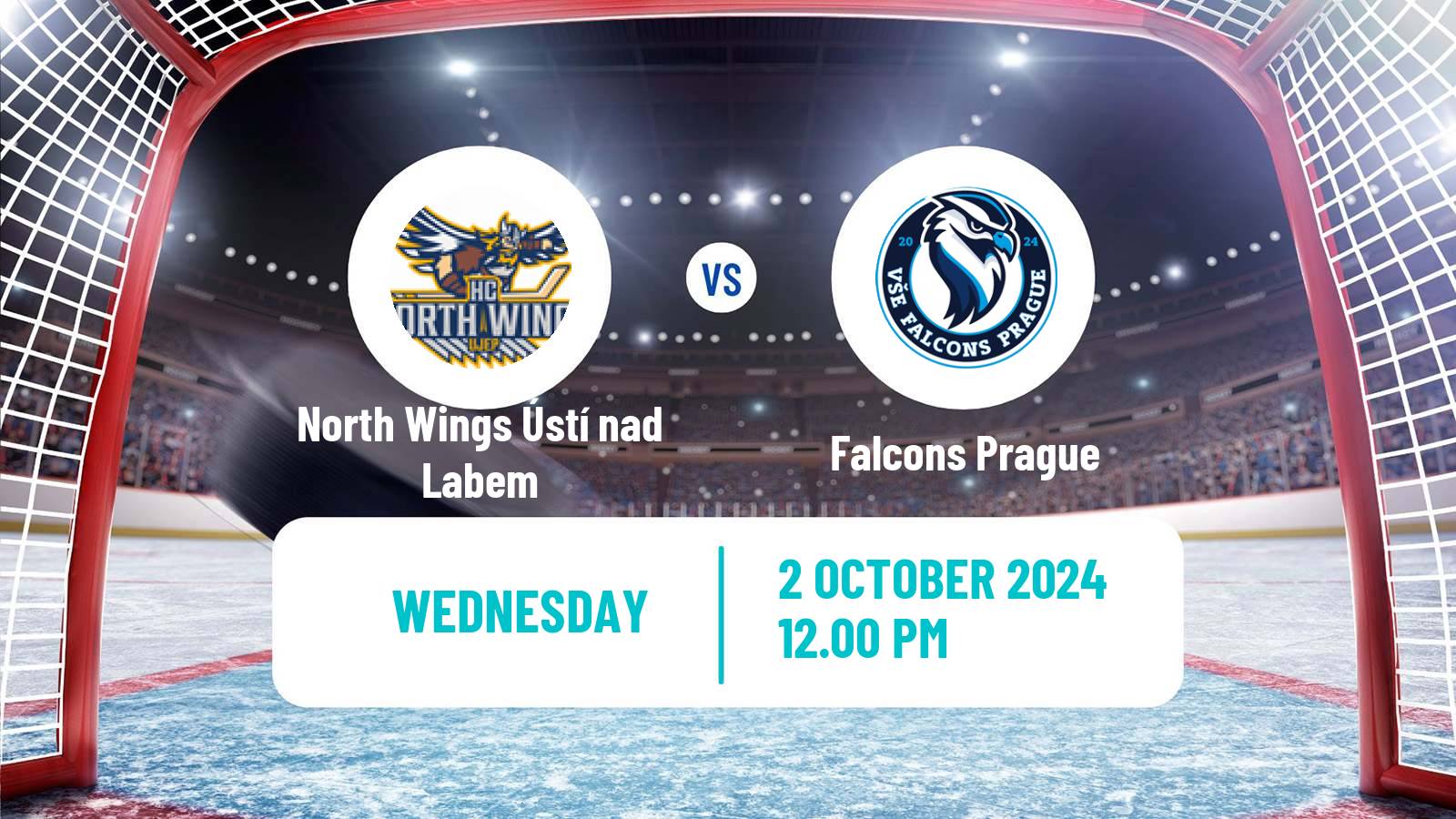 Hockey Czech ULLH North Wings Ústí nad Labem - Falcons Prague