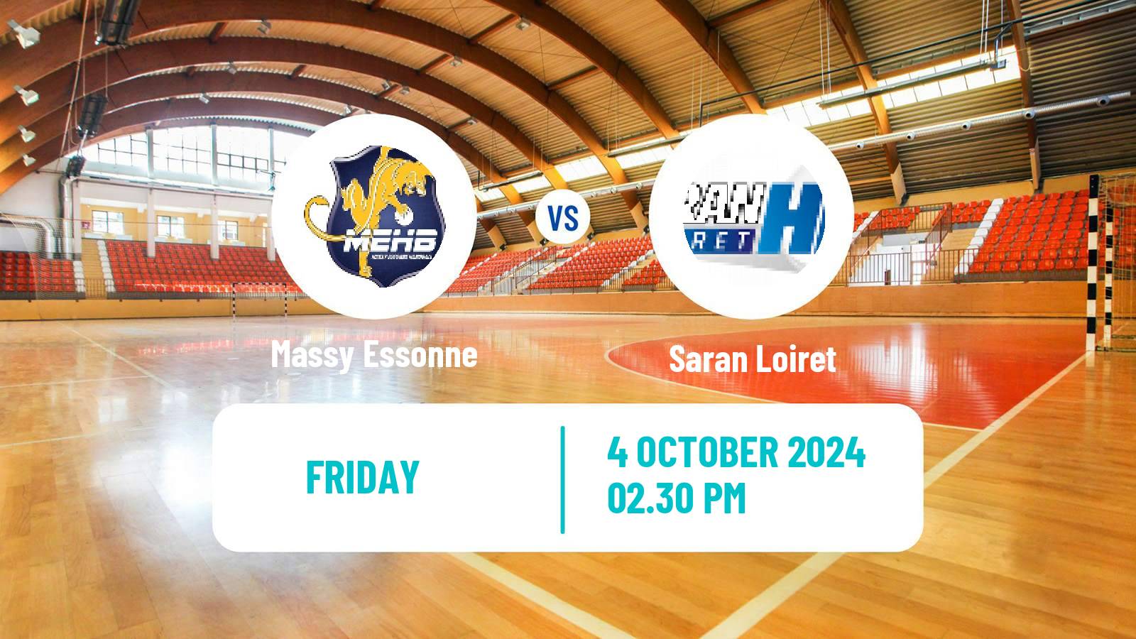 Handball French Proligue Handball Massy Essonne - Saran Loiret