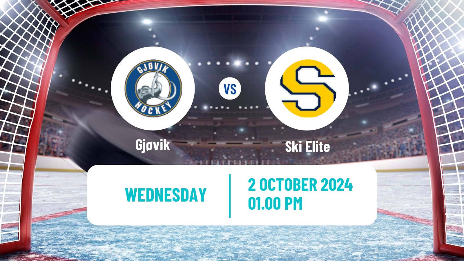 Hockey Norwegian Division 1 Hockey Gjøvik - Ski Elite