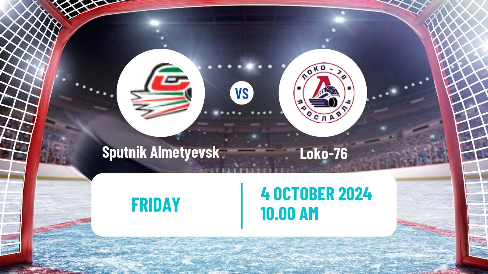 Hockey MHL Sputnik Almetyevsk - Loko-76