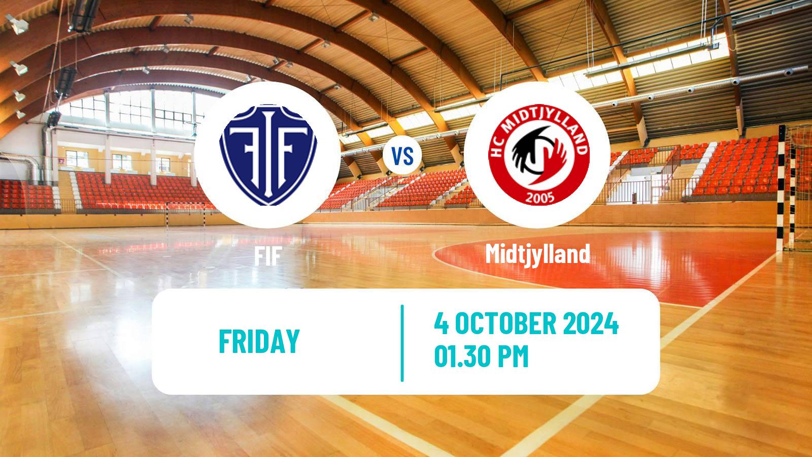 Handball Danish 1 Division Handball FIF - Midtjylland