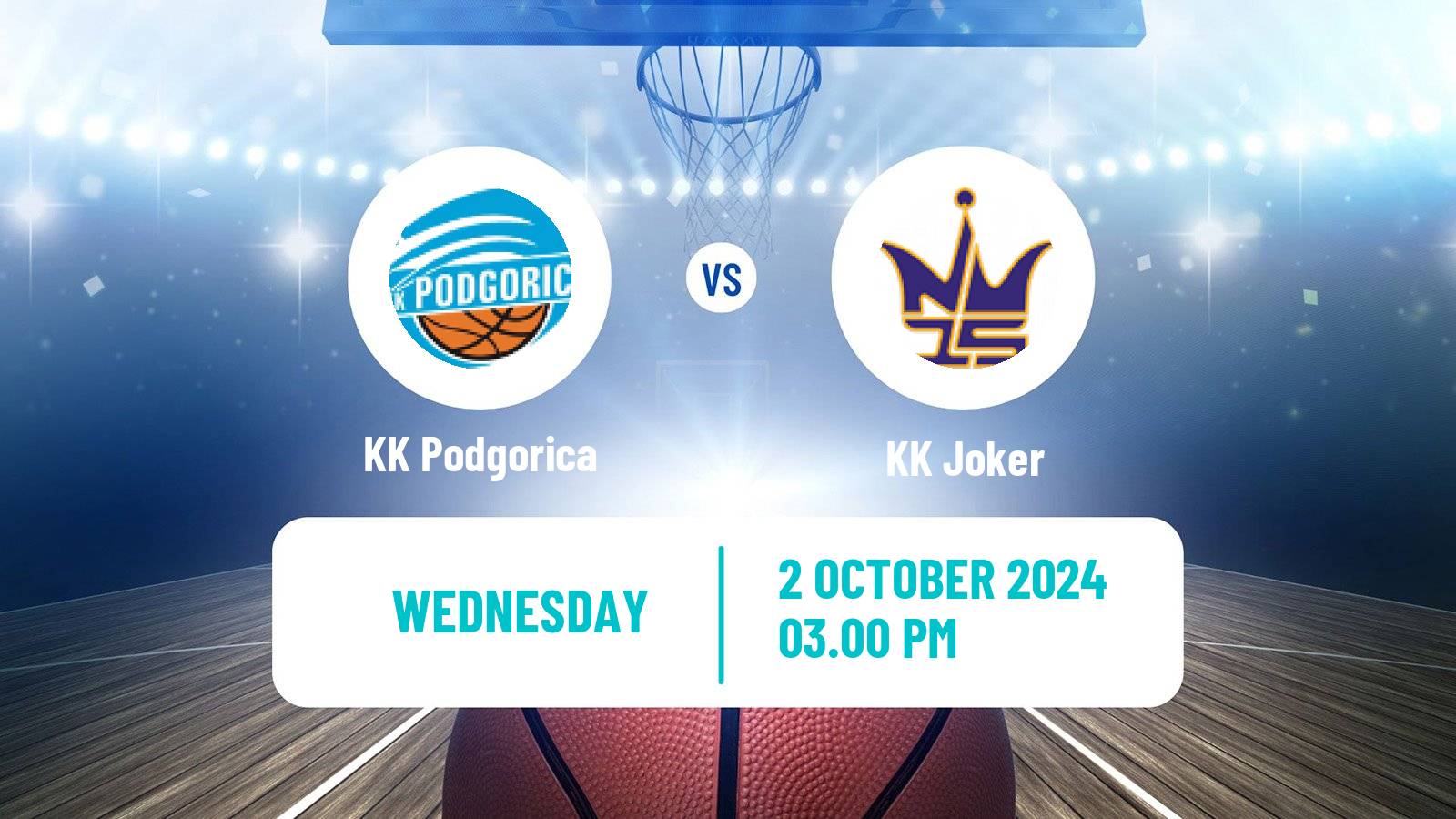 Basketball Adriatic League 2 Podgorica - Joker