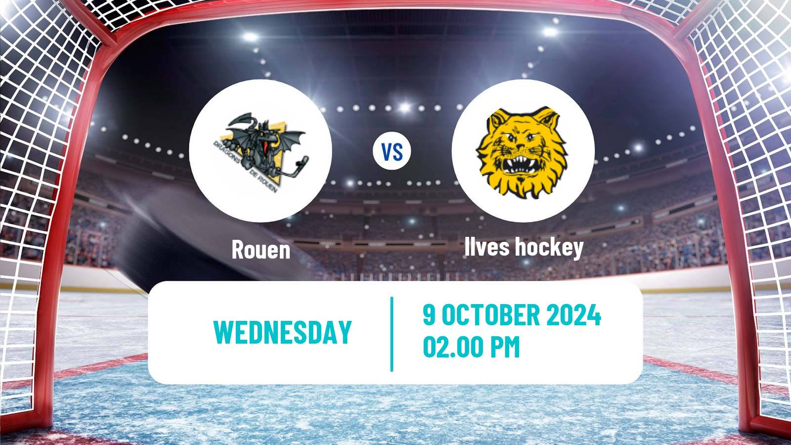 Hockey Champions League Ice Hockey Rouen - Ilves