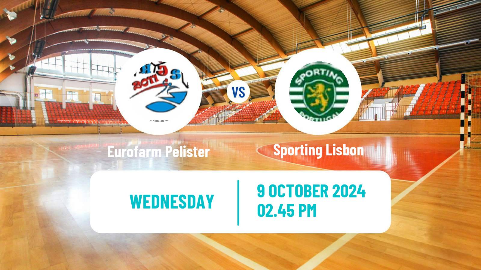 Handball EHF Champions League Eurofarm Pelister - Sporting Lisbon