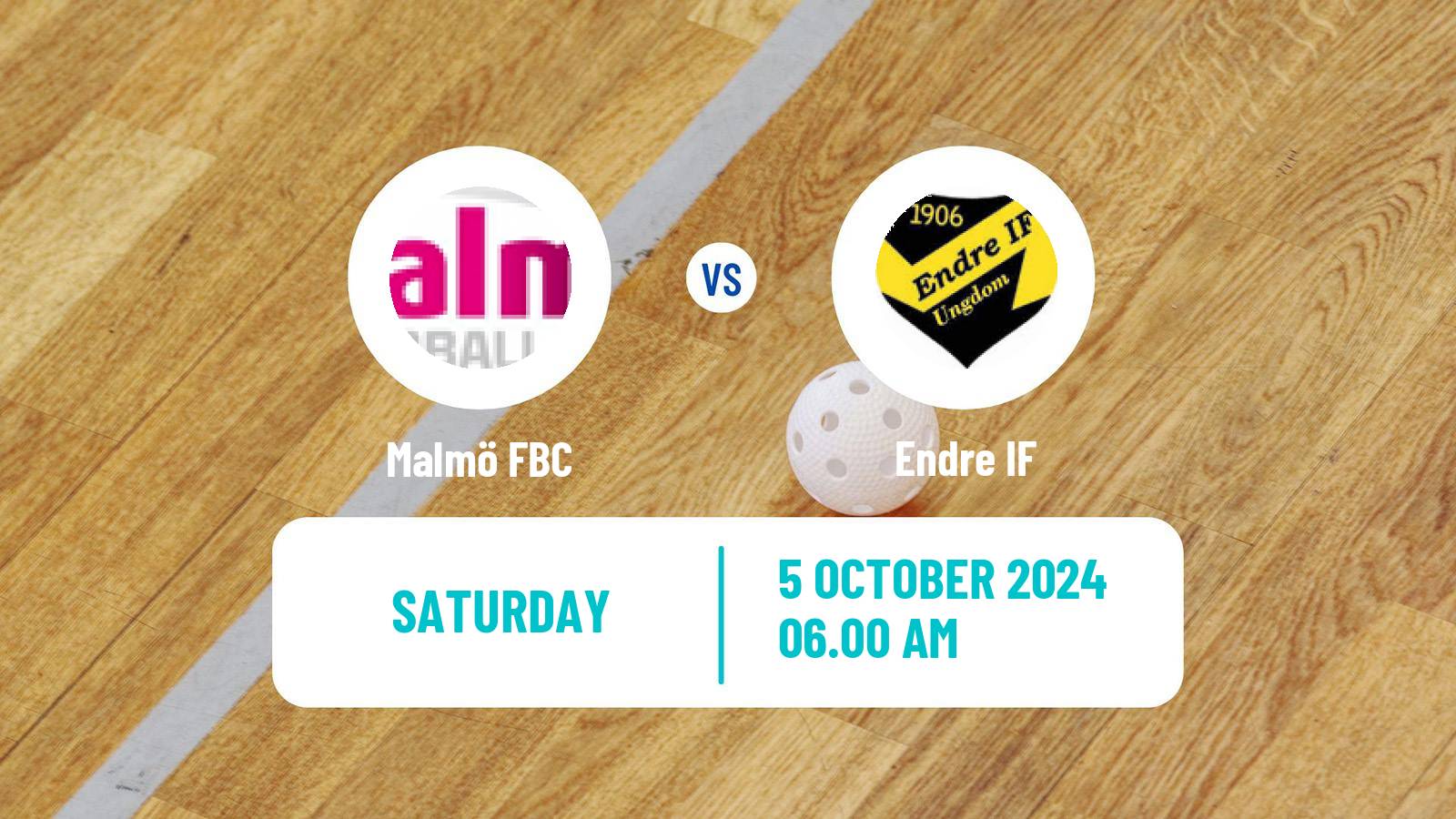 Floorball Swedish Superligan Floorball Women Malmö FBC - Endre IF