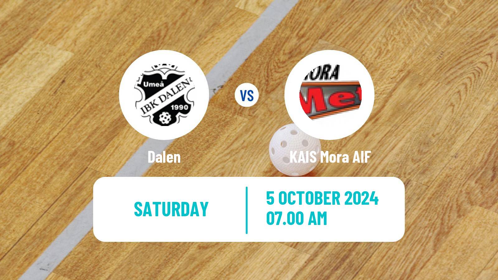 Floorball Swedish Superligan Floorball Women Dalen - KAIS Mora AIF