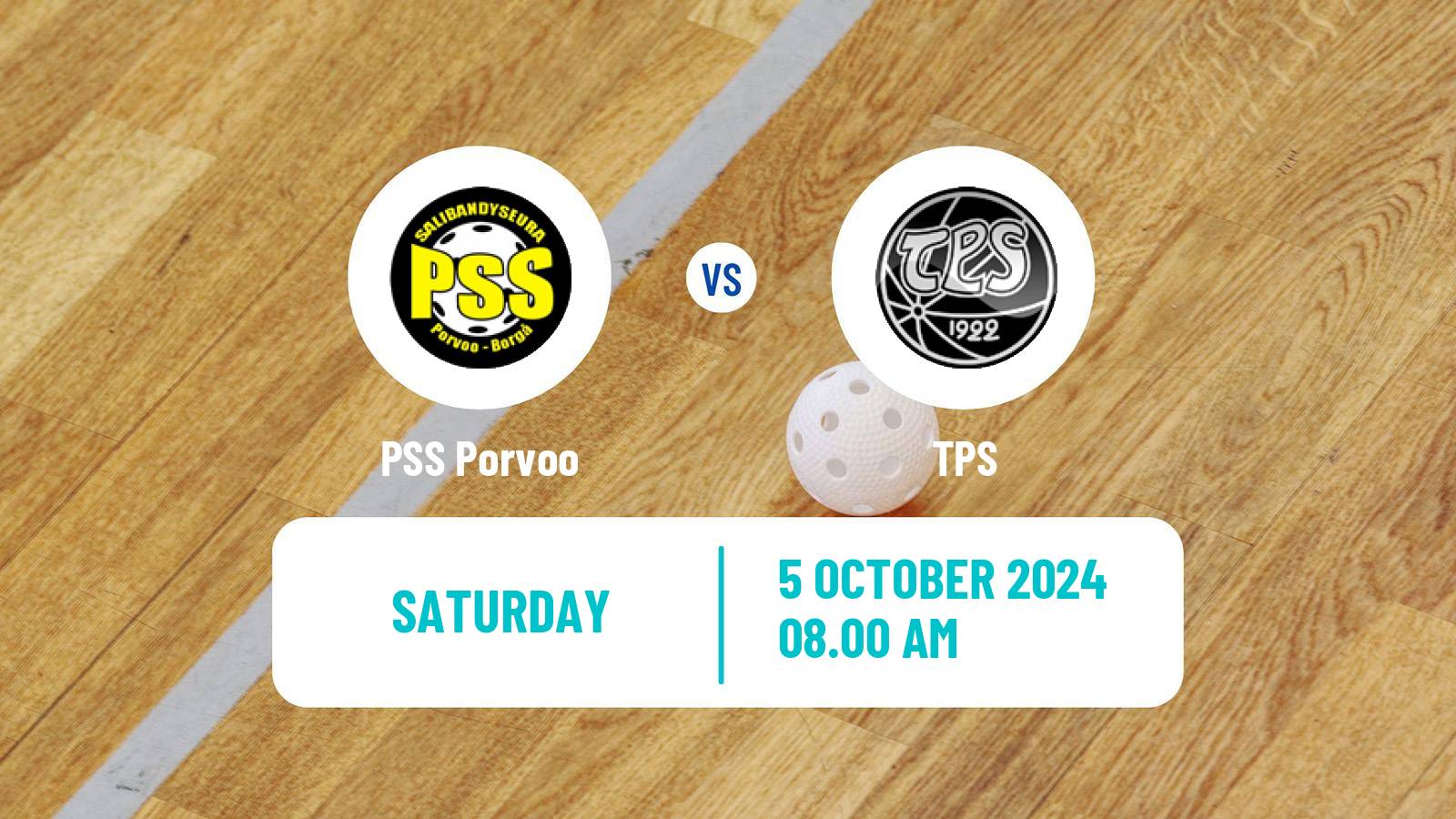 Floorball Finnish F-Liiga Women PSS Porvoo - TPS