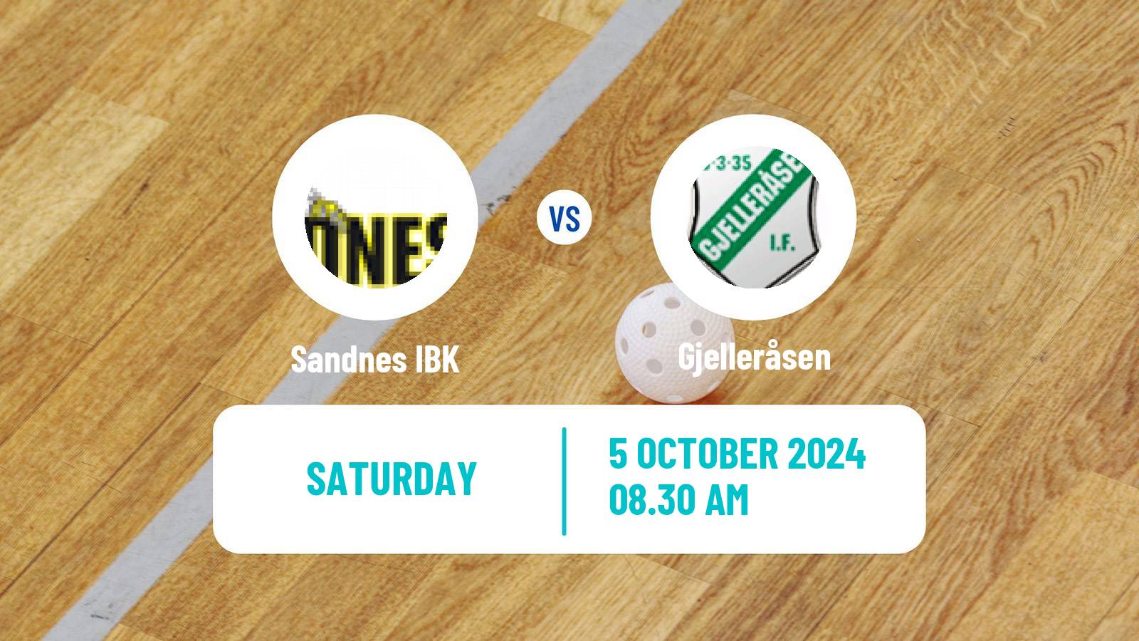 Floorball Norwegian Eliteserien Floorball Sandnes - Gjelleråsen