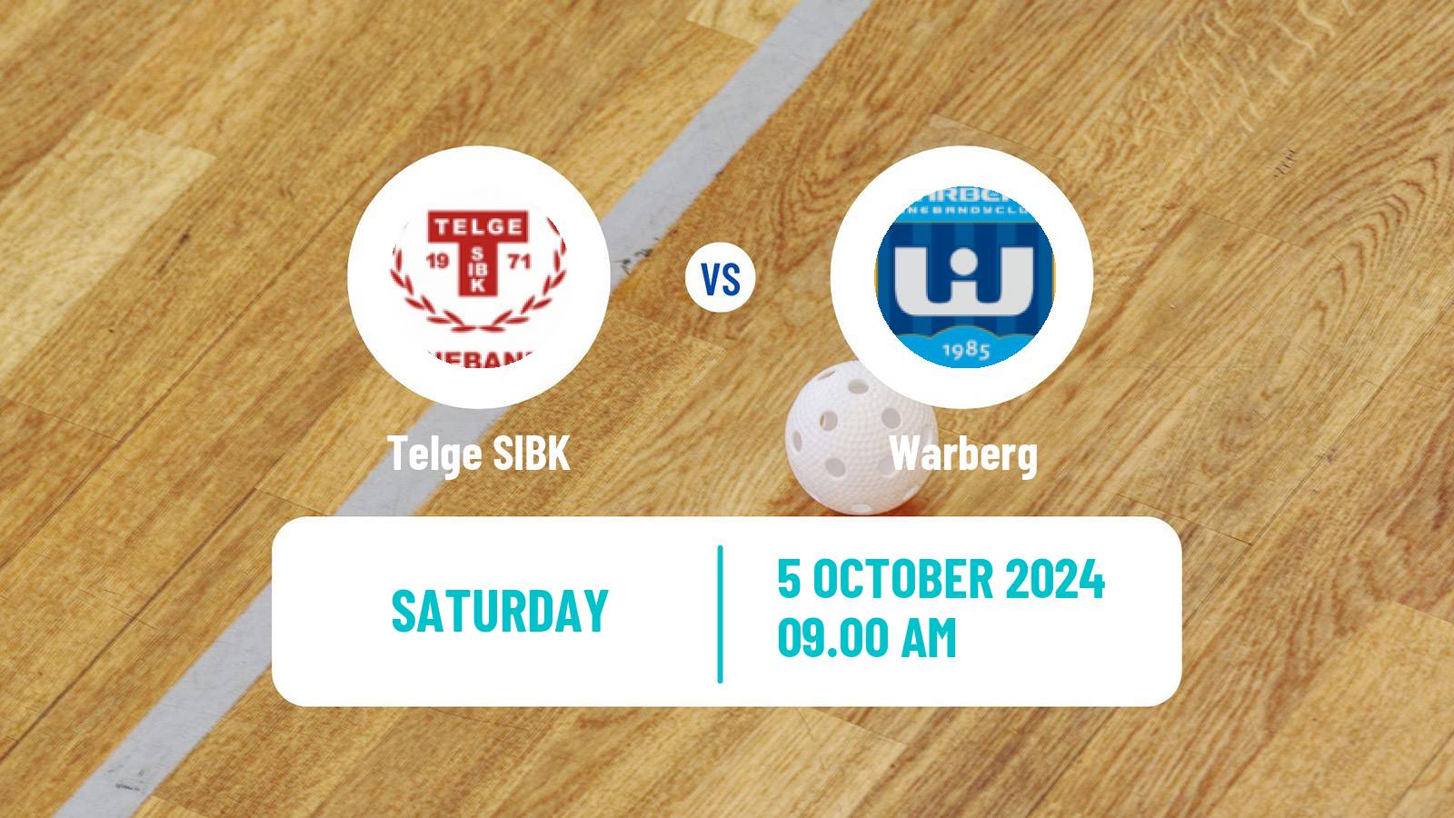 Floorball Swedish Superligan Floorball Women Telge - Warberg