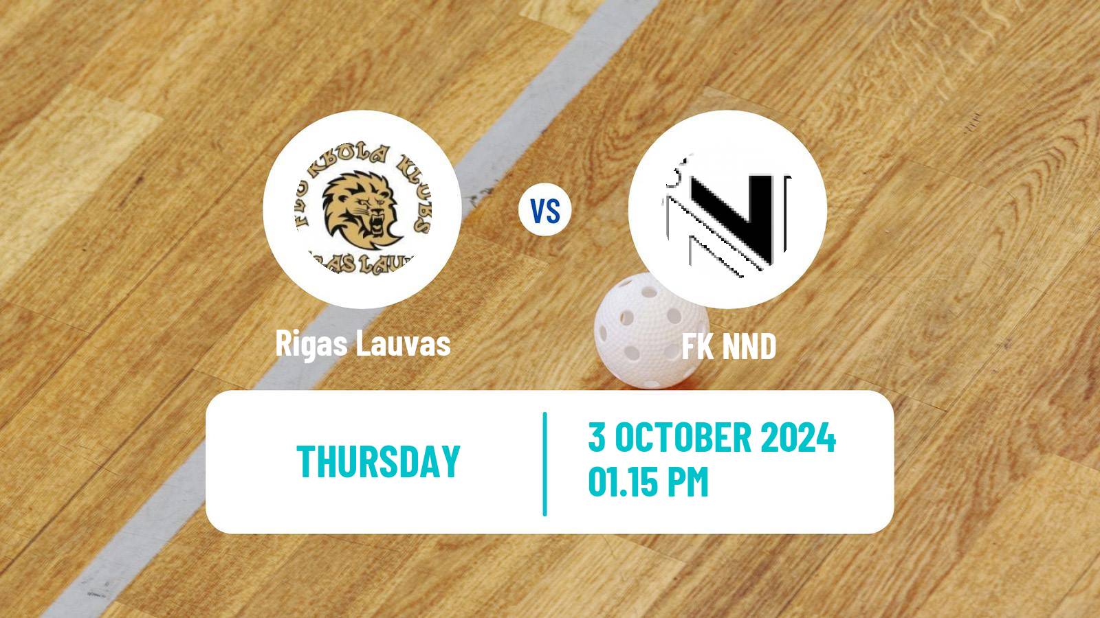 Floorball Latvian Elvi Liga Women Rigas Lauvas - NND