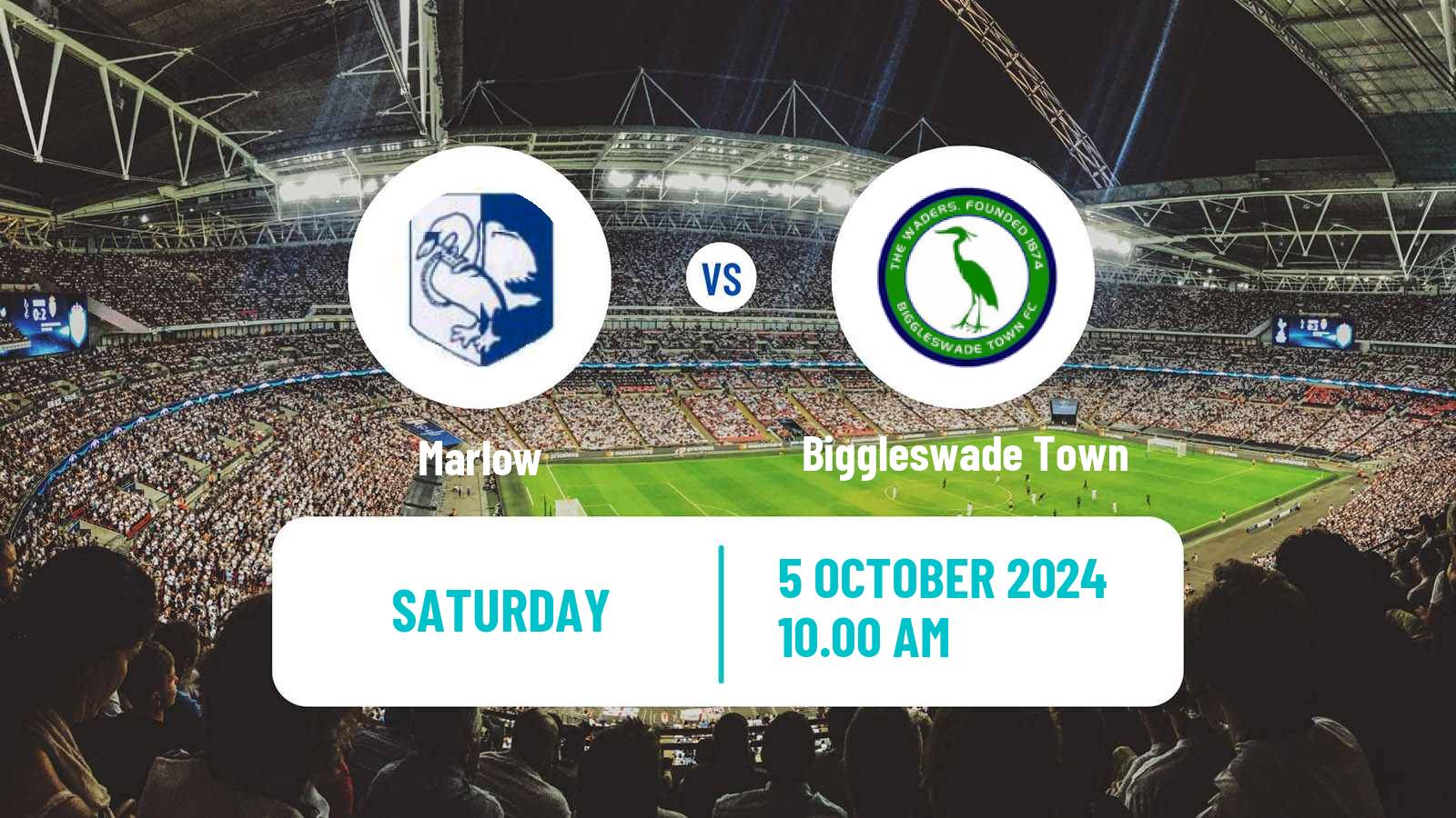 Soccer English FA Trophy Marlow - Biggleswade Town